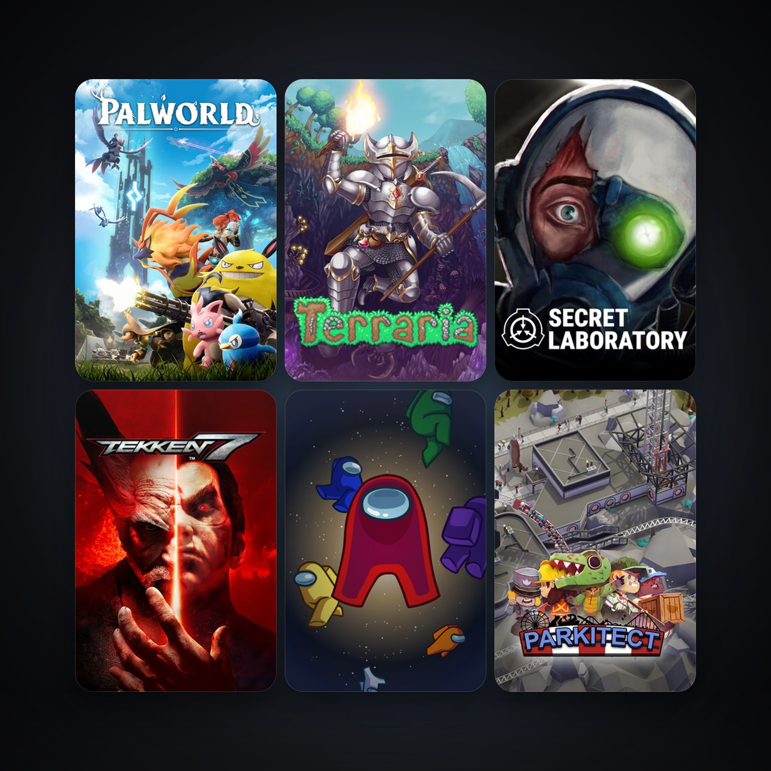 Terraria + TEKKEN 7, 62 games, clean — HabibiAccounts
