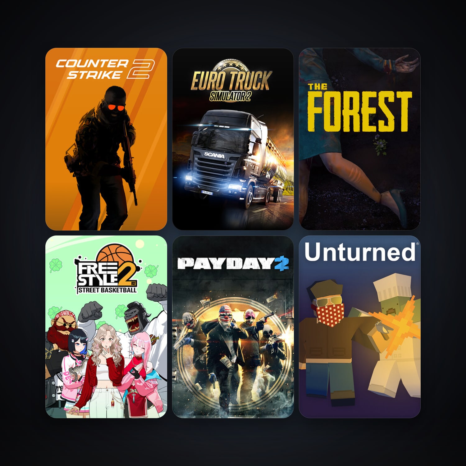 CS2 Prime + PAYDAY 2, 26 games, clean — HabibiAccounts