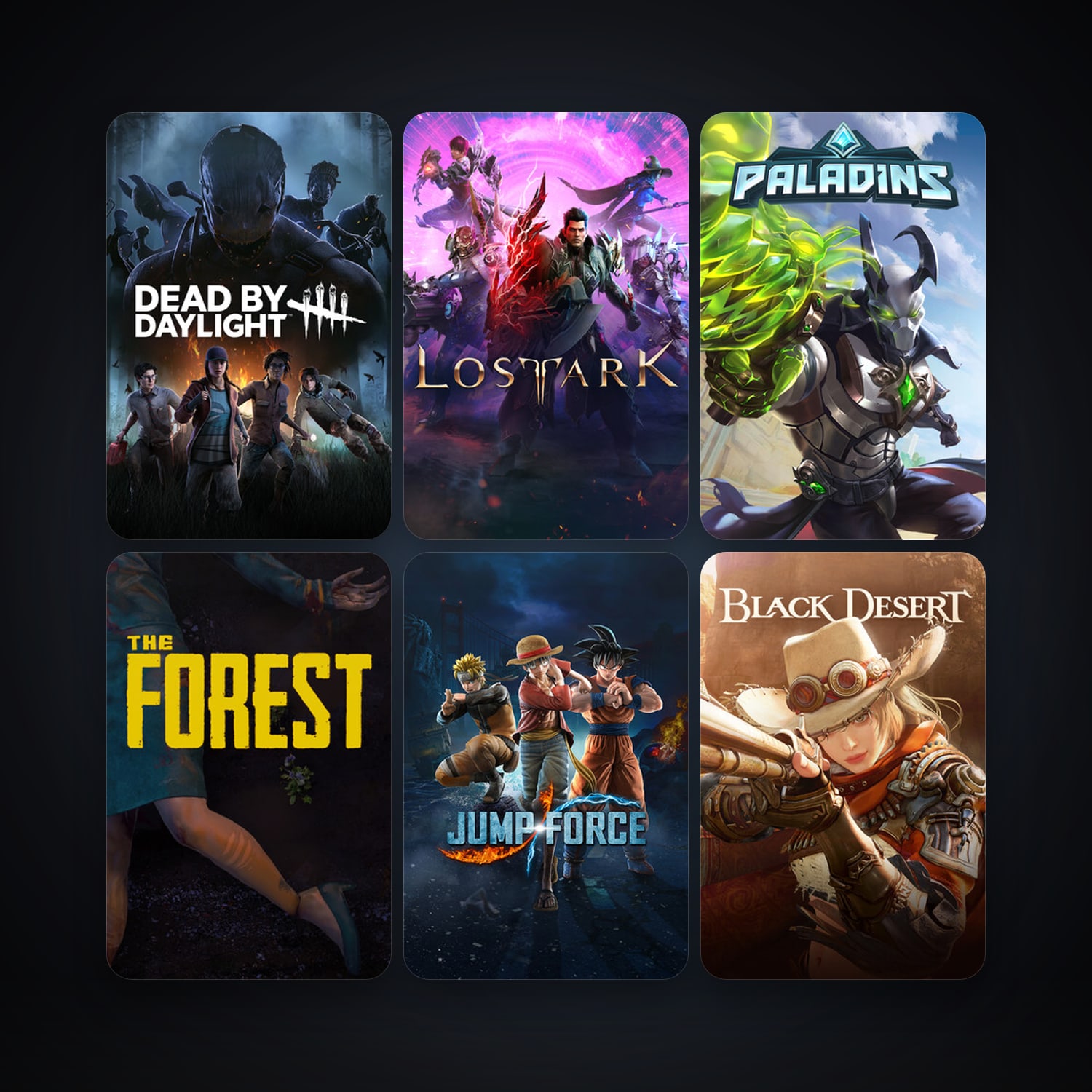 The Forest + Dead by Daylight, 17 games, clean — HabibiAccounts