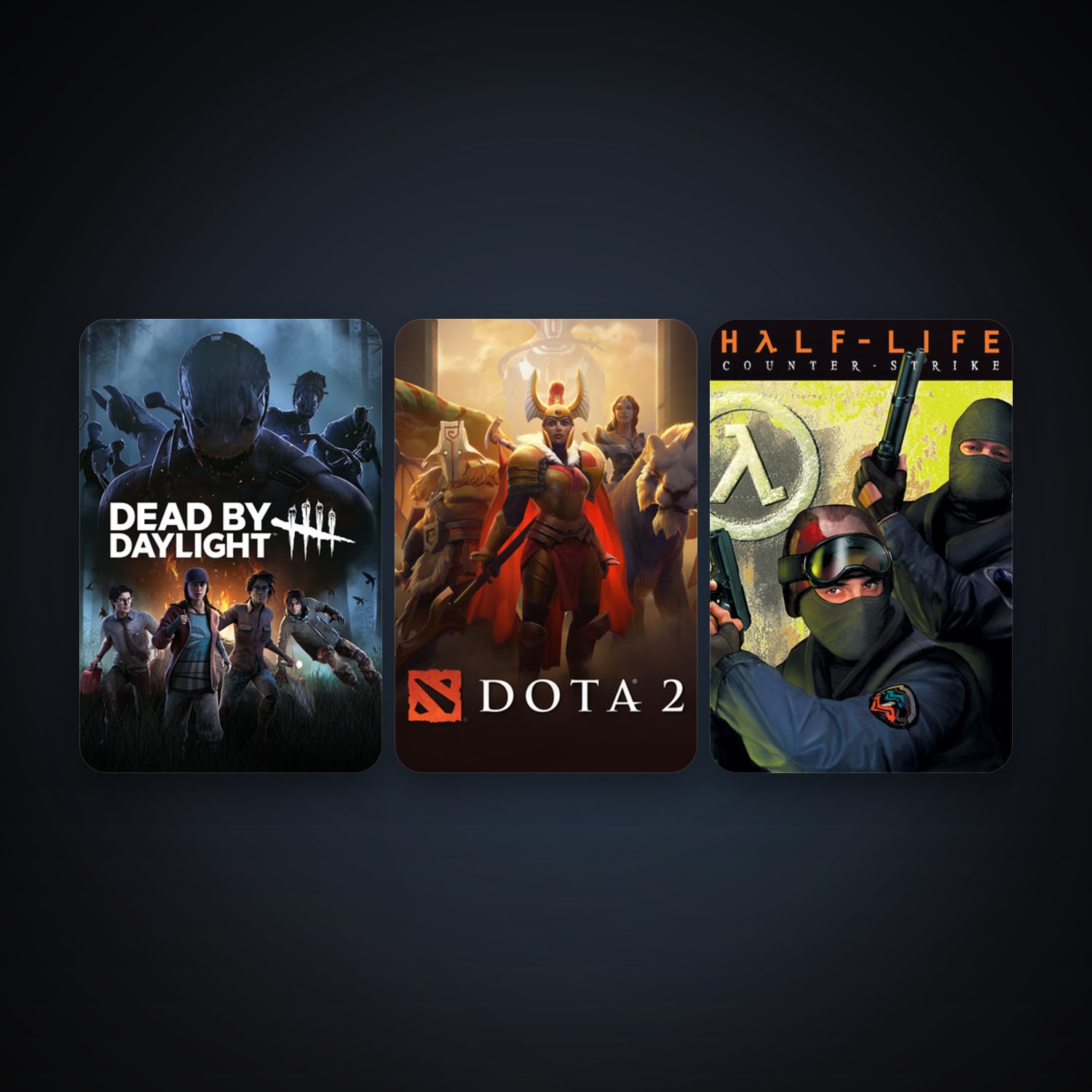Counter-Strike + Dota 2, 8 games, clean — HabibiAccounts
