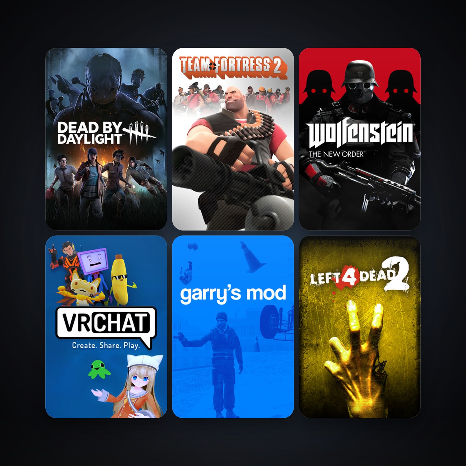 Half-Life 2 + Half-Life 2: Deathmatch, 20 games, clean — HabibiAccounts