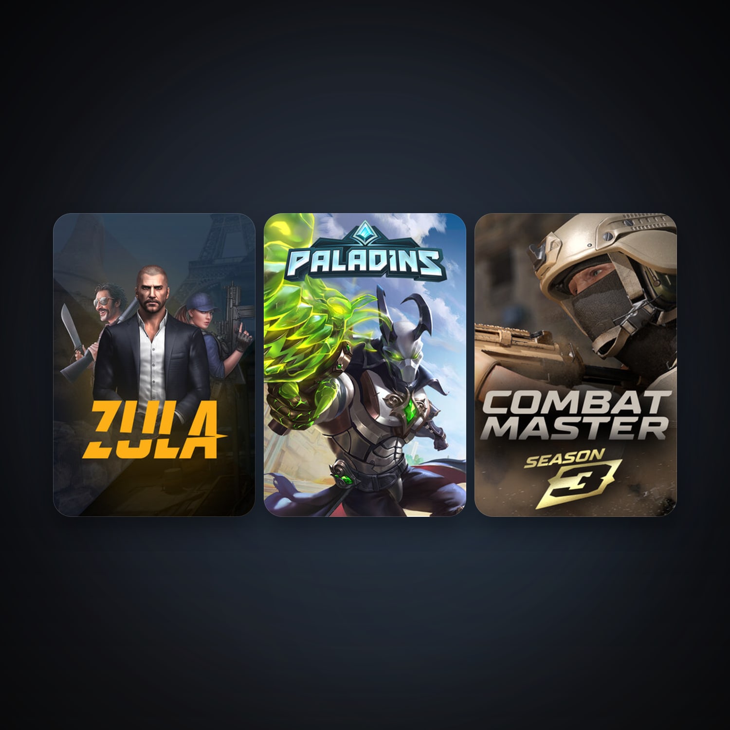 Paladins + Zula Türkiye, 4 games, clean — HabibiAccounts