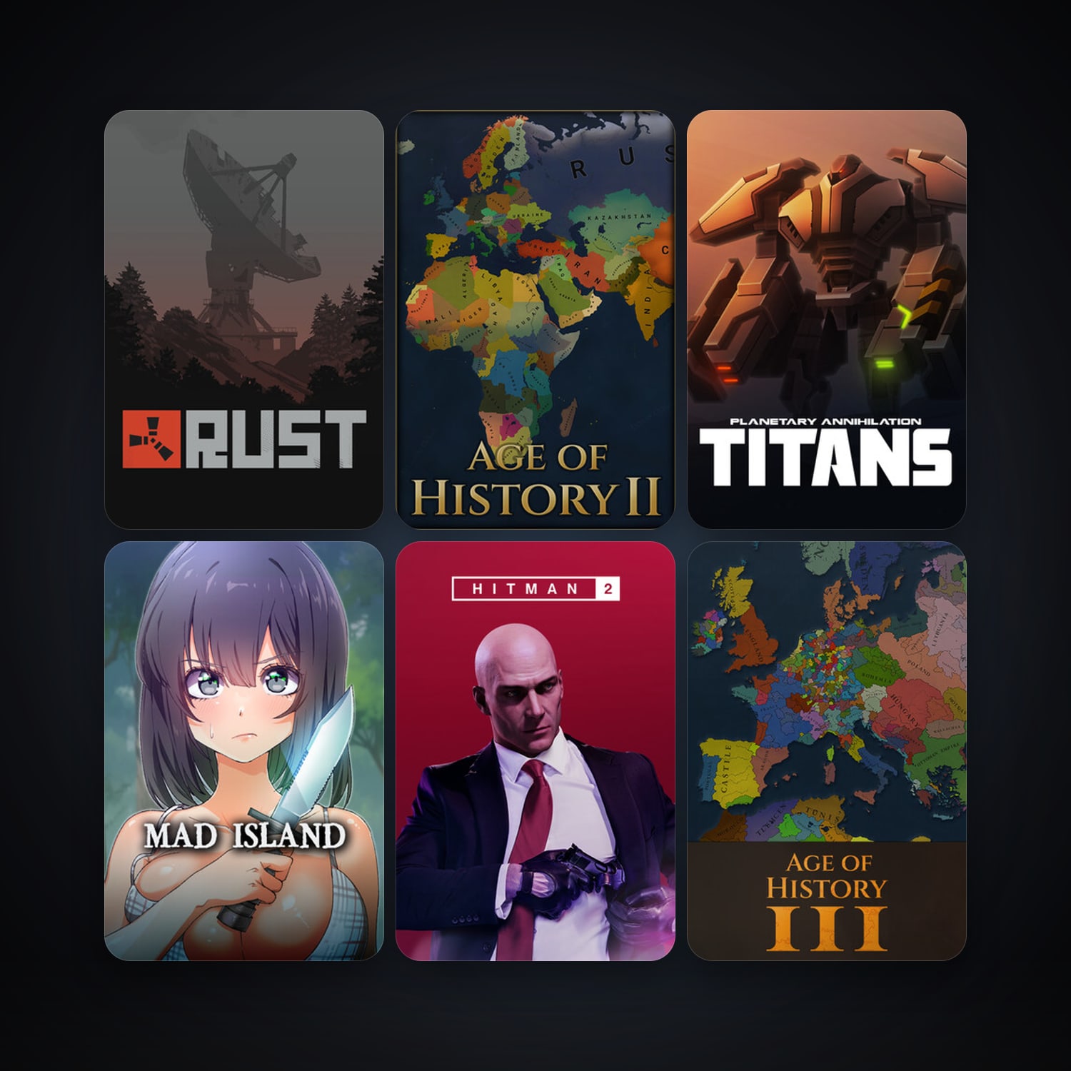 Kerbal Space Program + Rust, 19 games, clean — HabibiAccounts