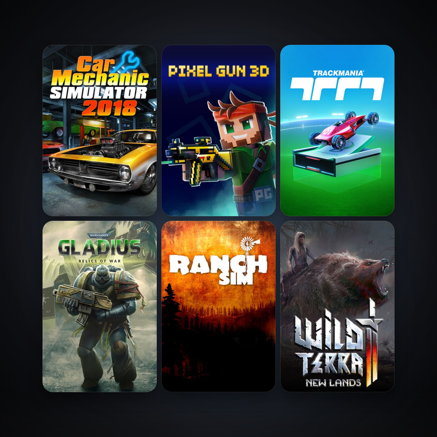 Warhammer 40,000: Gladius - Relics of War + Car Mechanic Simulator 2018, 24 games, clean — HabibiAccounts