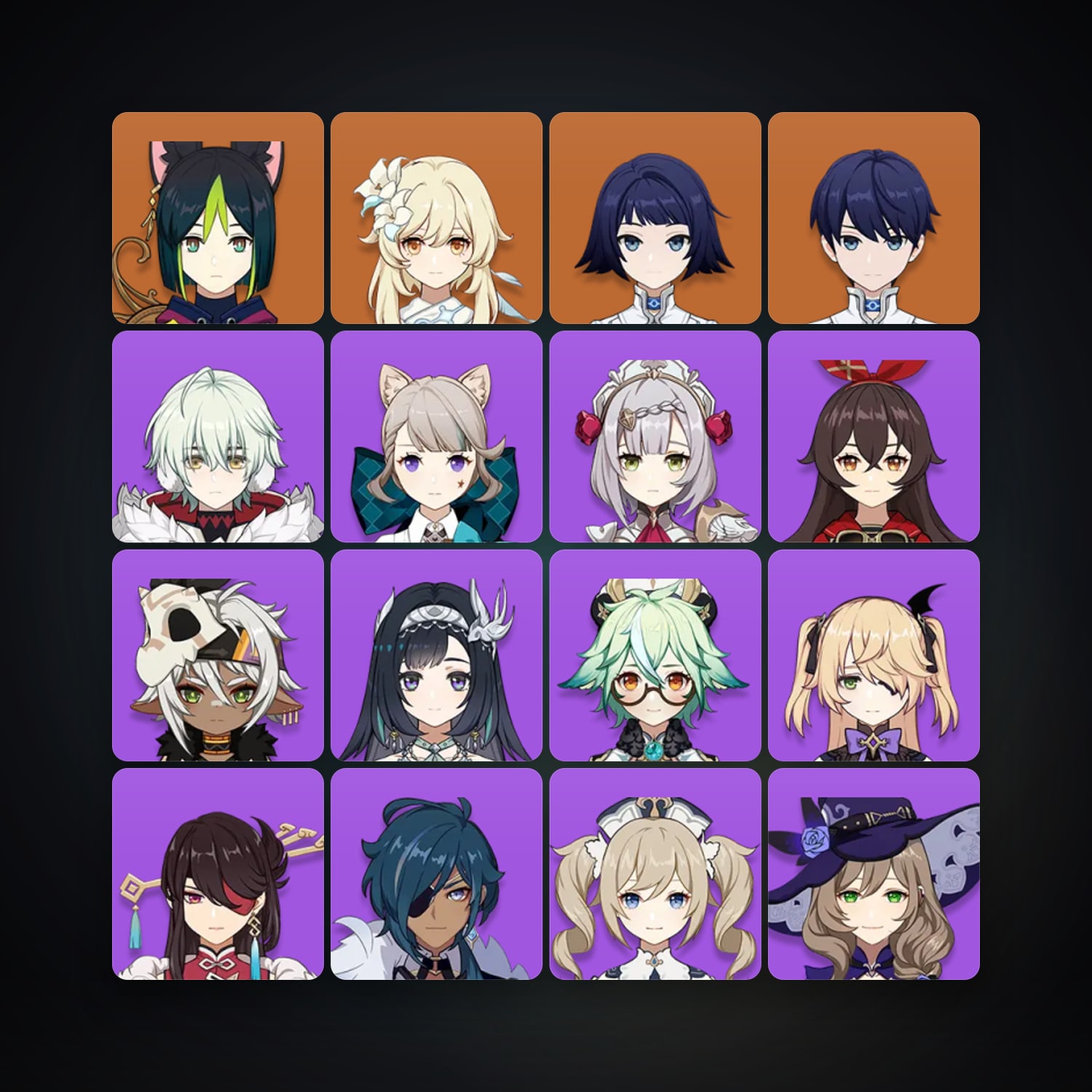Genshin Impact | AR 28 | 16 Chars | 1× 5★ — Genshin / miHoYo Account — HabibiAccounts