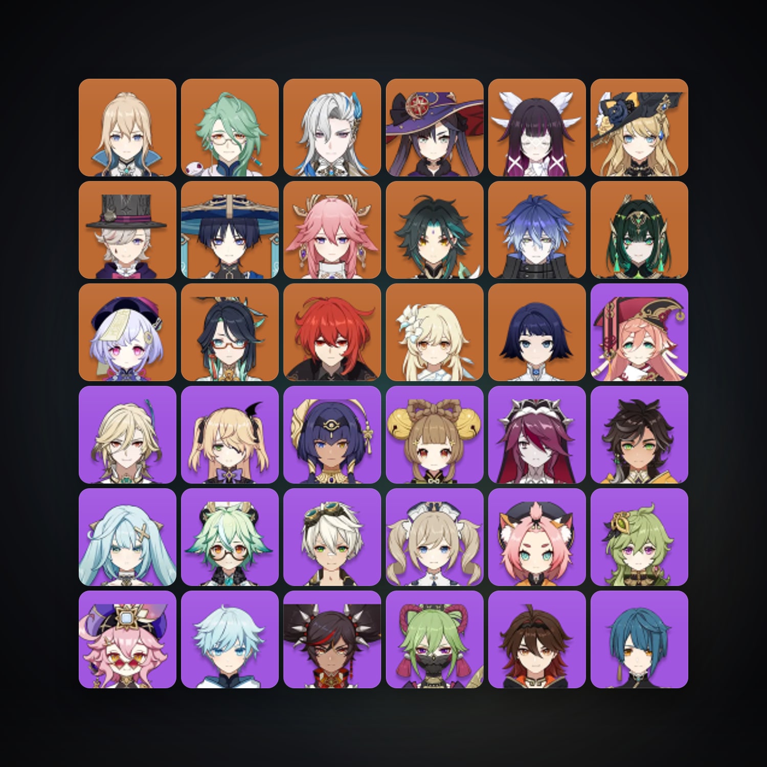 Genshin Impact | AR 50 | 63 Chars | 15× 5★ — Genshin / miHoYo Account — HabibiAccounts