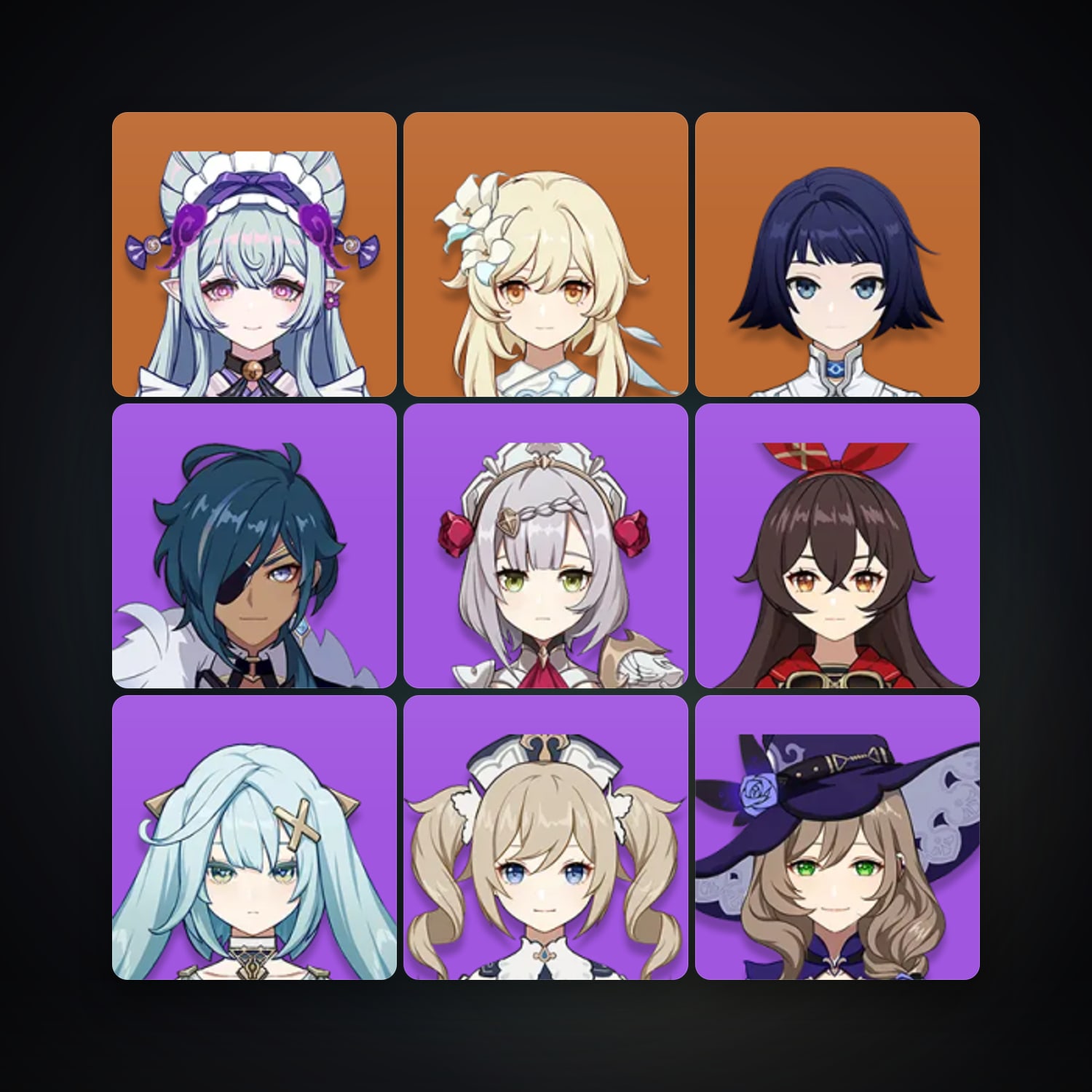 Genshin Impact | AR 19 | 9 Chars | 1× 5★ — Genshin / miHoYo Account — HabibiAccounts