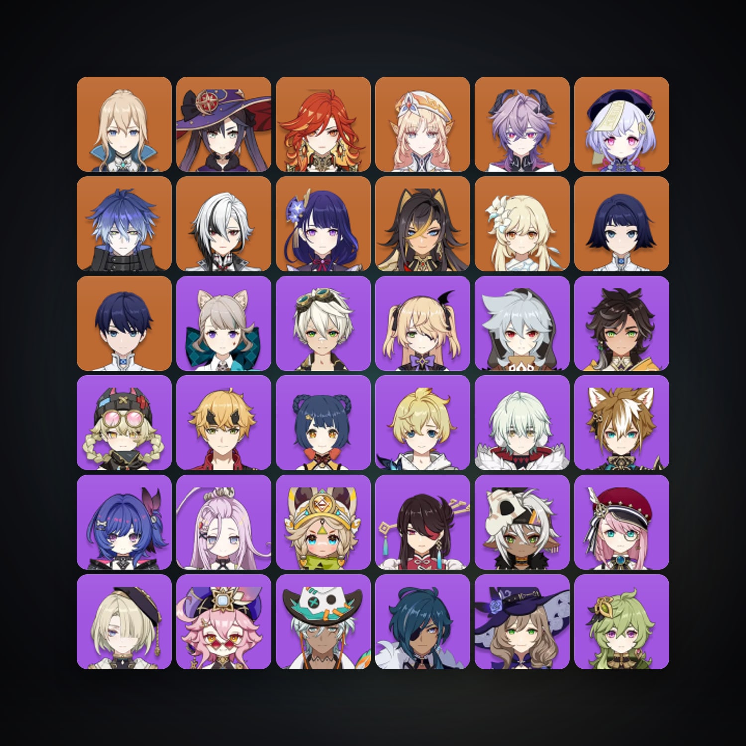 Genshin Impact | AR 50 | 47 Chars | 10× 5★ — Genshin / miHoYo Account — HabibiAccounts