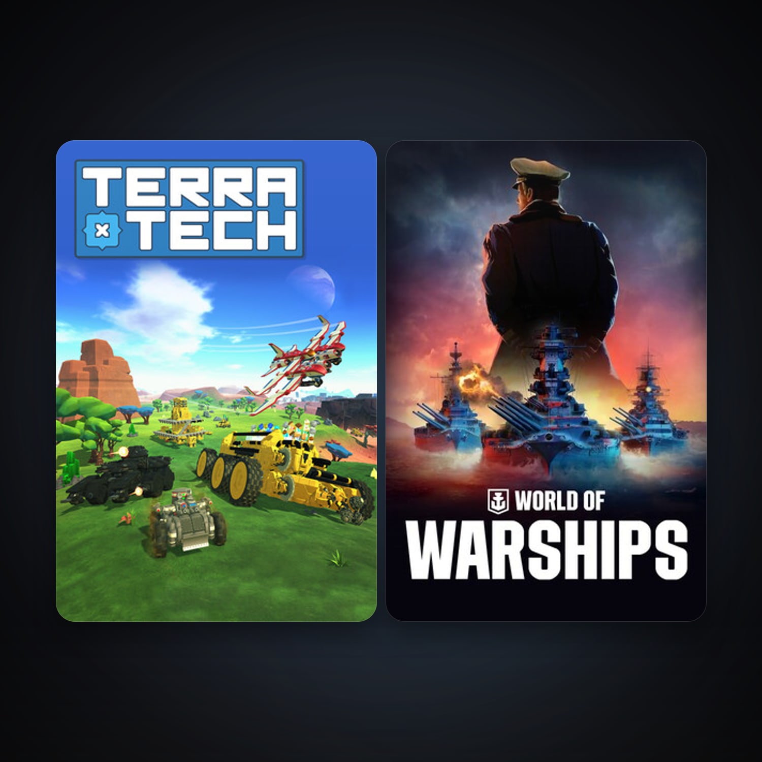 TerraTech + World of Warships, 3 games, clean — HabibiAccounts