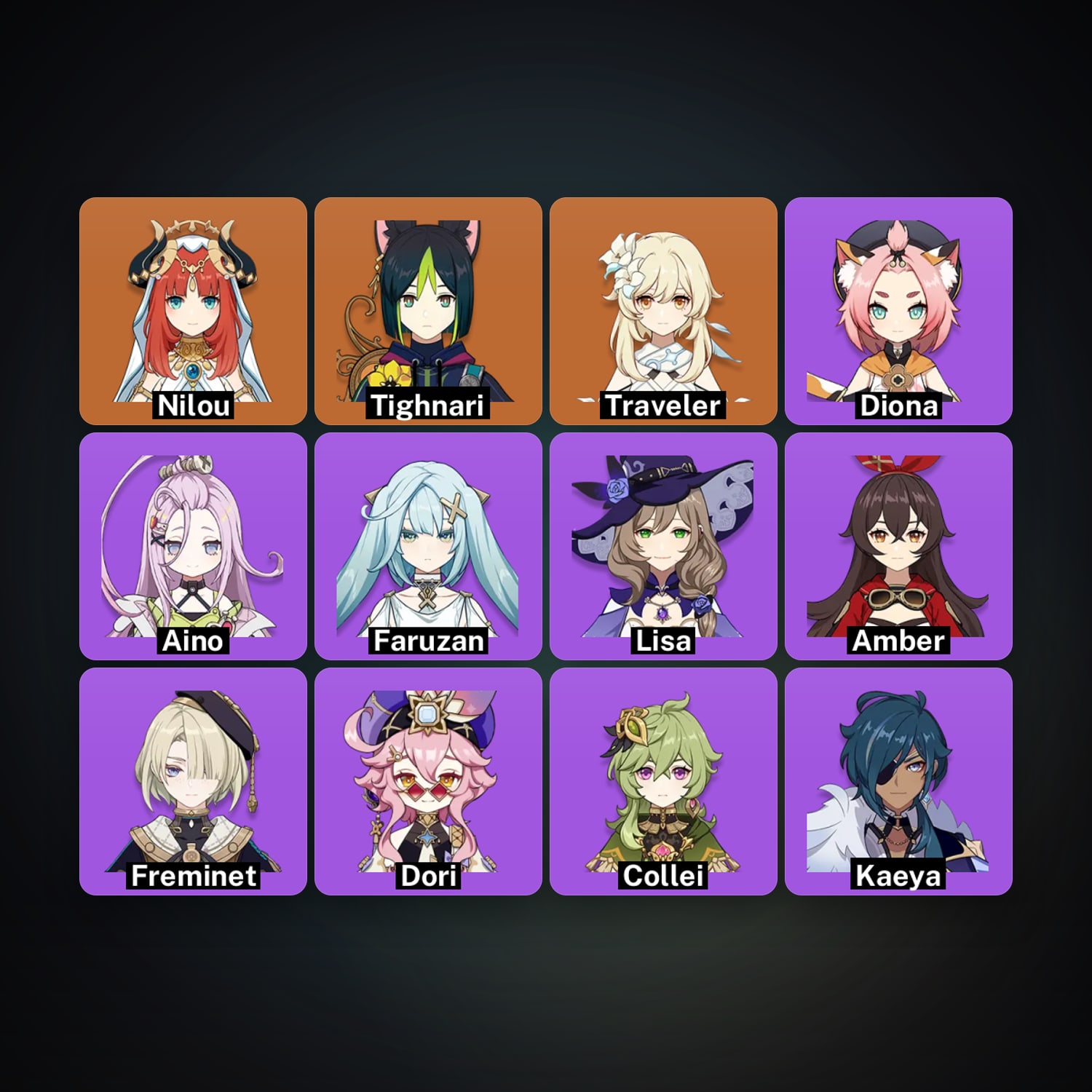 Genshin Impact | AR 9 | 12 Chars | 2× 5★ — Genshin / miHoYo Account — HabibiAccounts