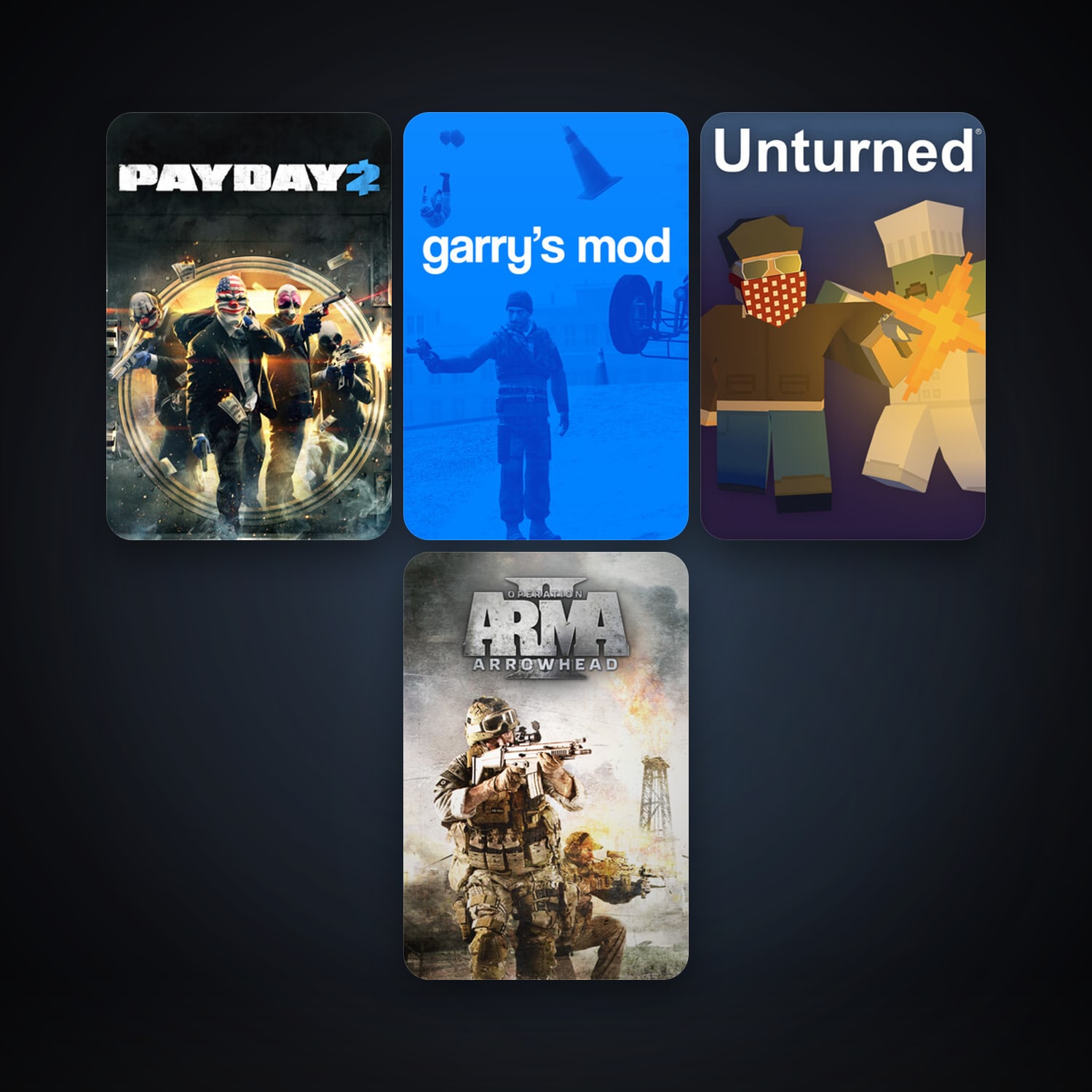 Counter-Strike: Source + Garry's Mod, 19 games, clean — HabibiAccounts