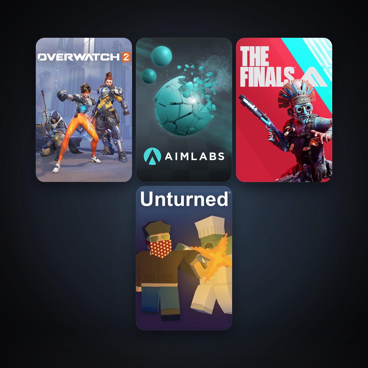 Unturned + Aimlabs, 8 games, clean — HabibiAccounts