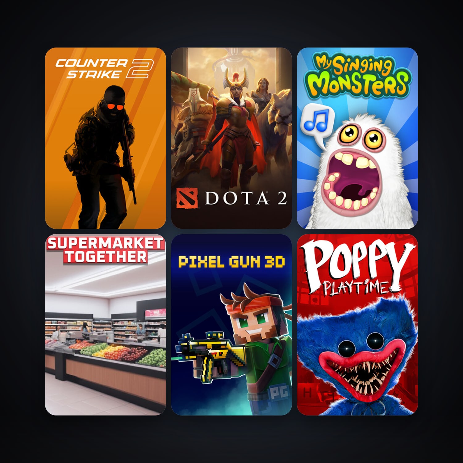 Dota 2 + CS2 Prime, 9 games, clean · 261071336 — HabibiAccounts