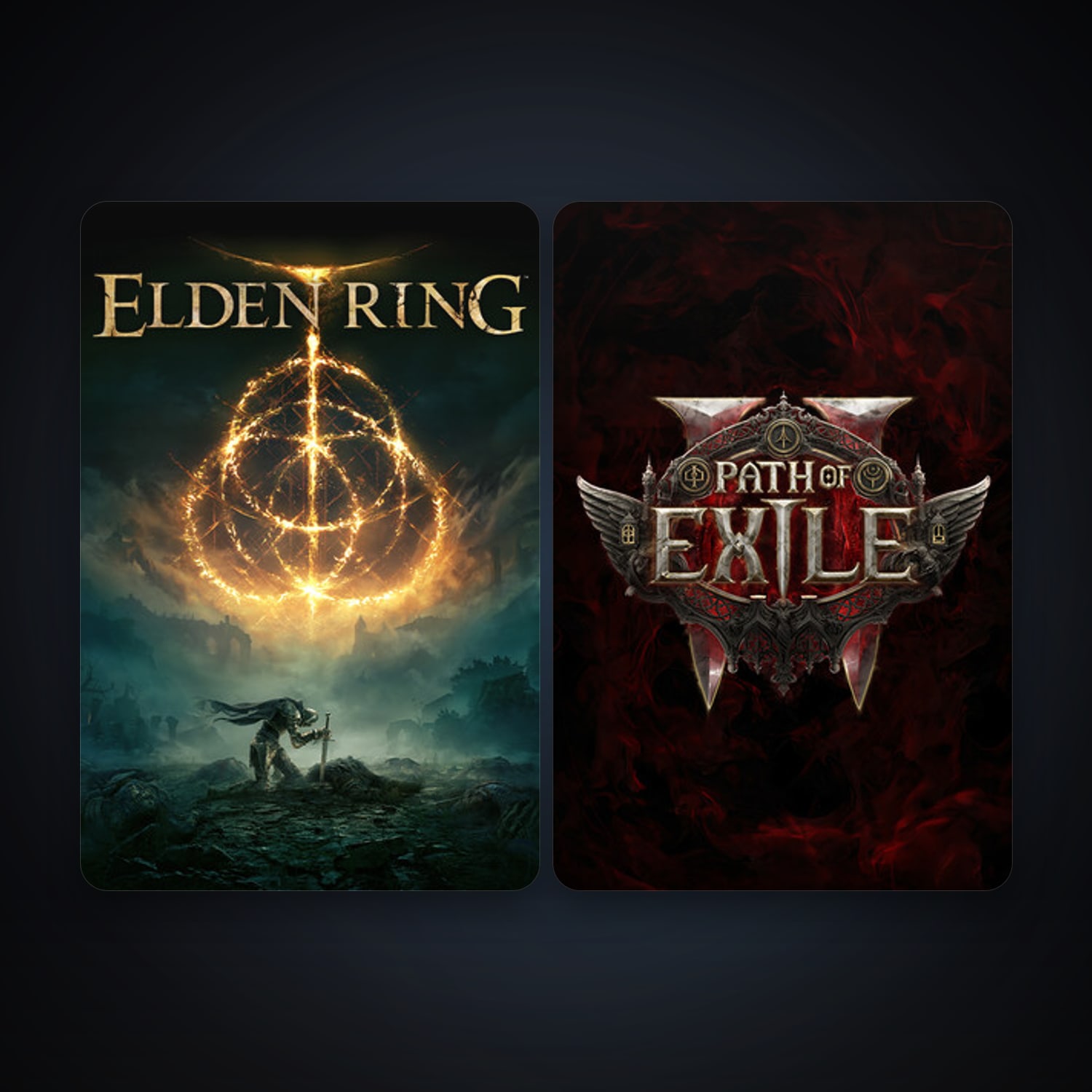 ELDEN RING + Path of Exile 2, 2 games, clean — HabibiAccounts