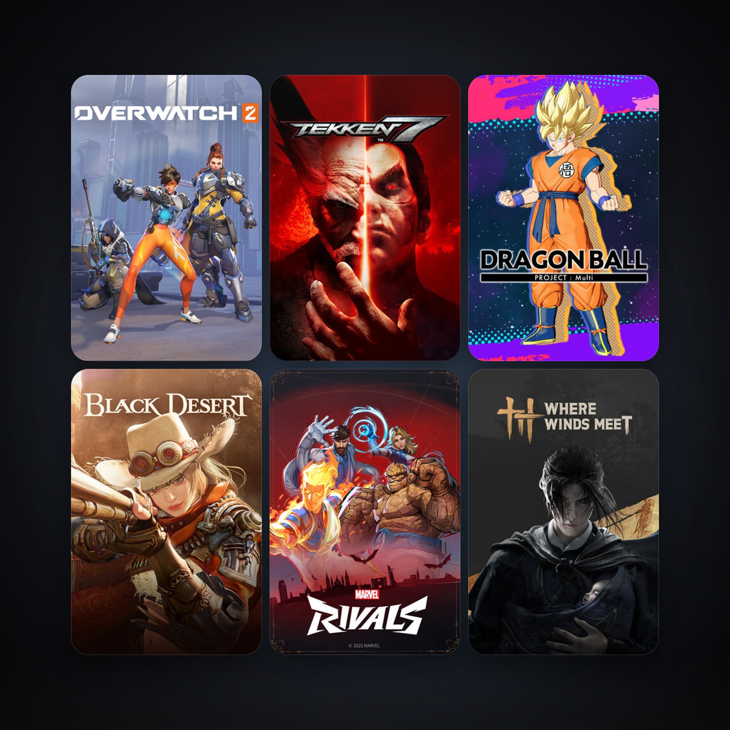 Don't Starve Together + TEKKEN 7, 26 games, clean — HabibiAccounts