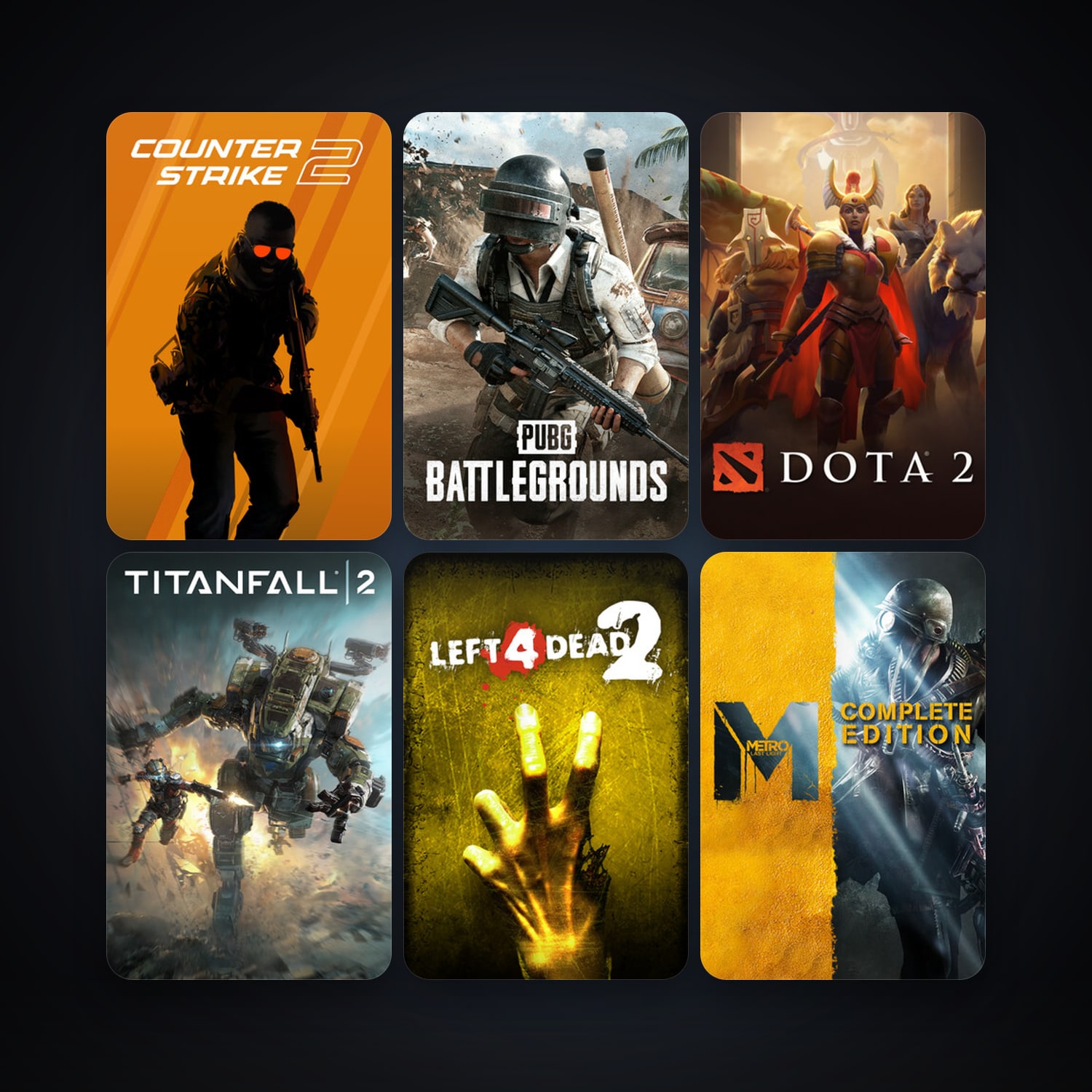 Left 4 Dead 2 + Dota 2, 18 games, clean — HabibiAccounts