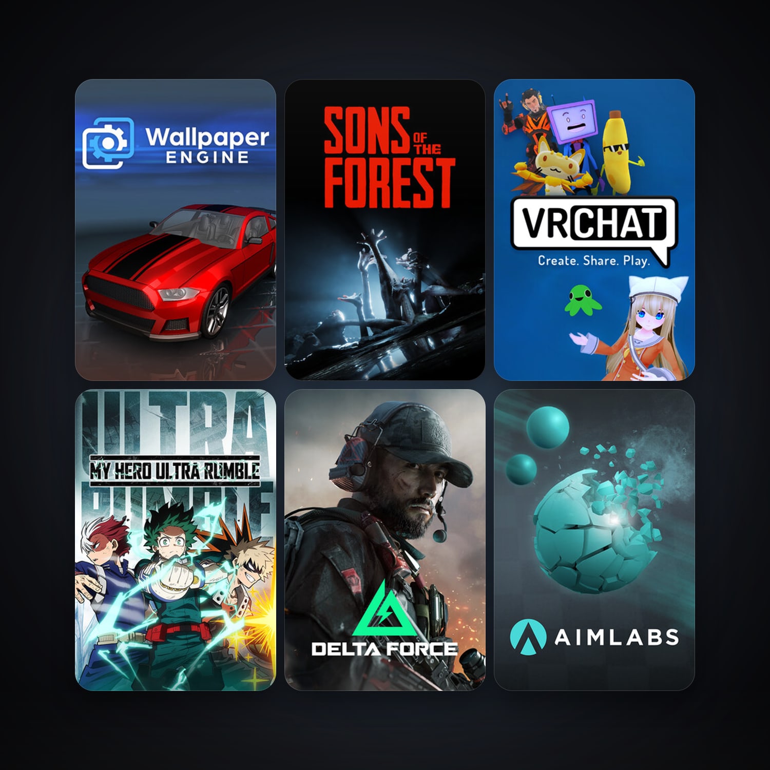 ARK: The Survival Of The Fittest + Wallpaper Engine, 18 games, clean — HabibiAccounts