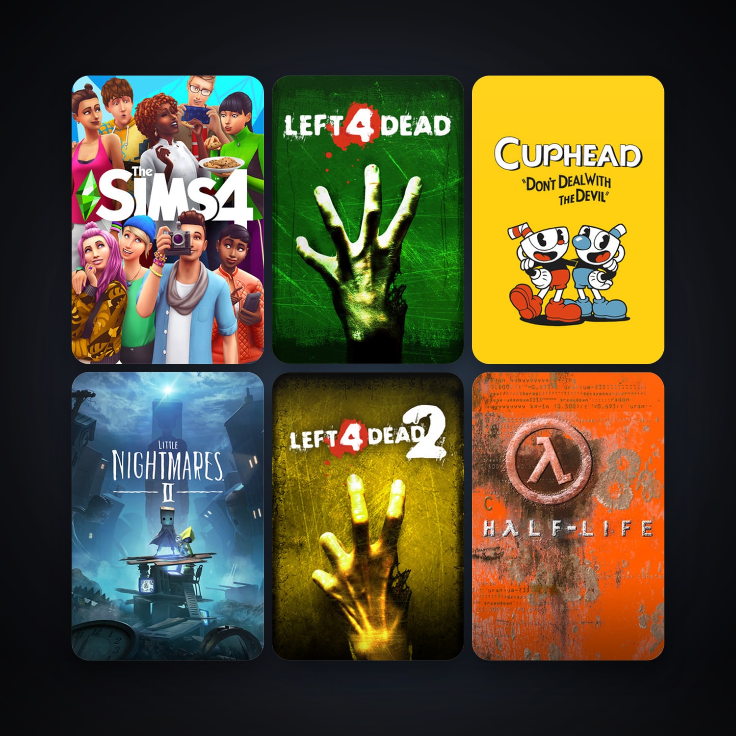 Half-Life + Half-Life 2, 9 games, clean — HabibiAccounts