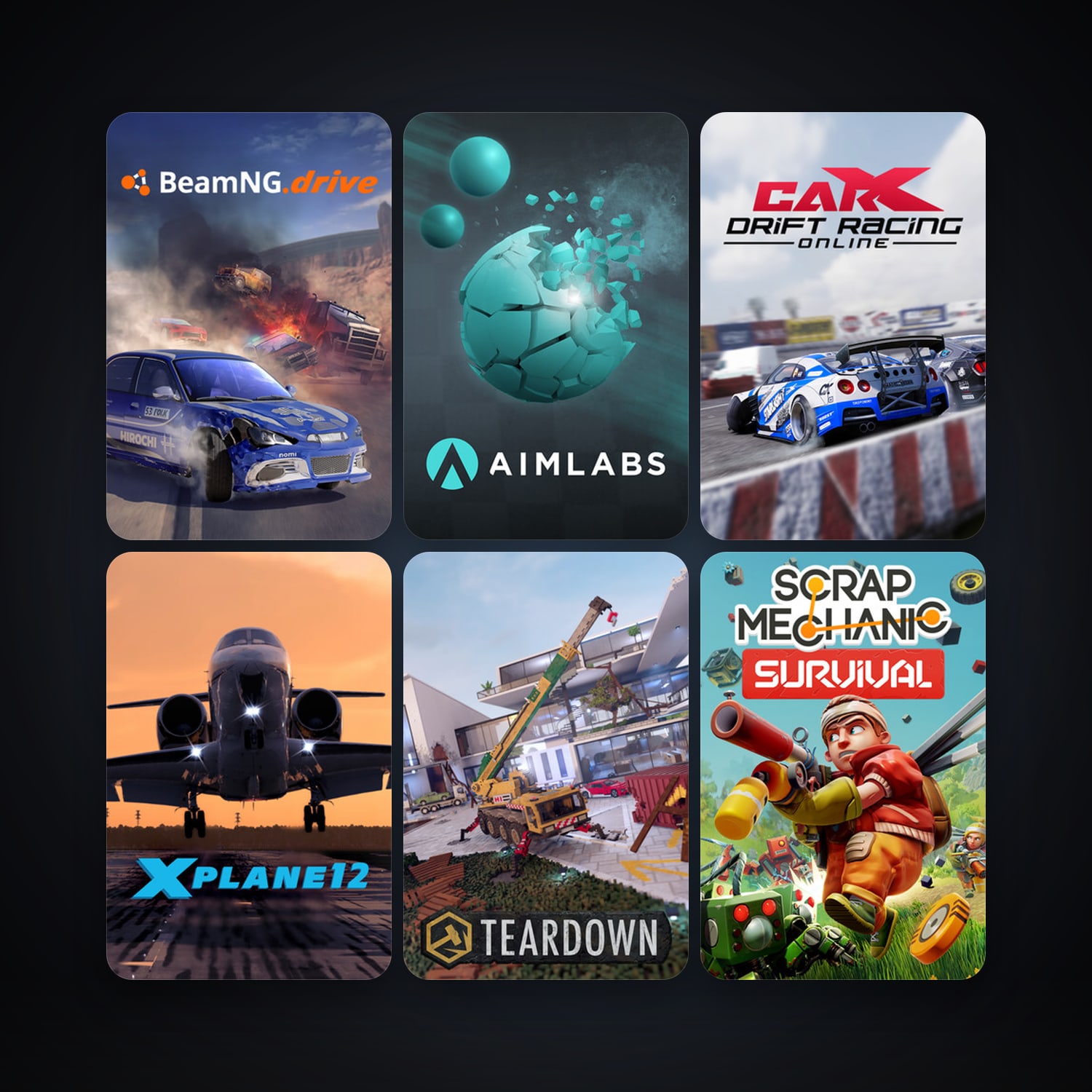 Kerbal Space Program + BeamNG.drive, 15 games, clean — HabibiAccounts