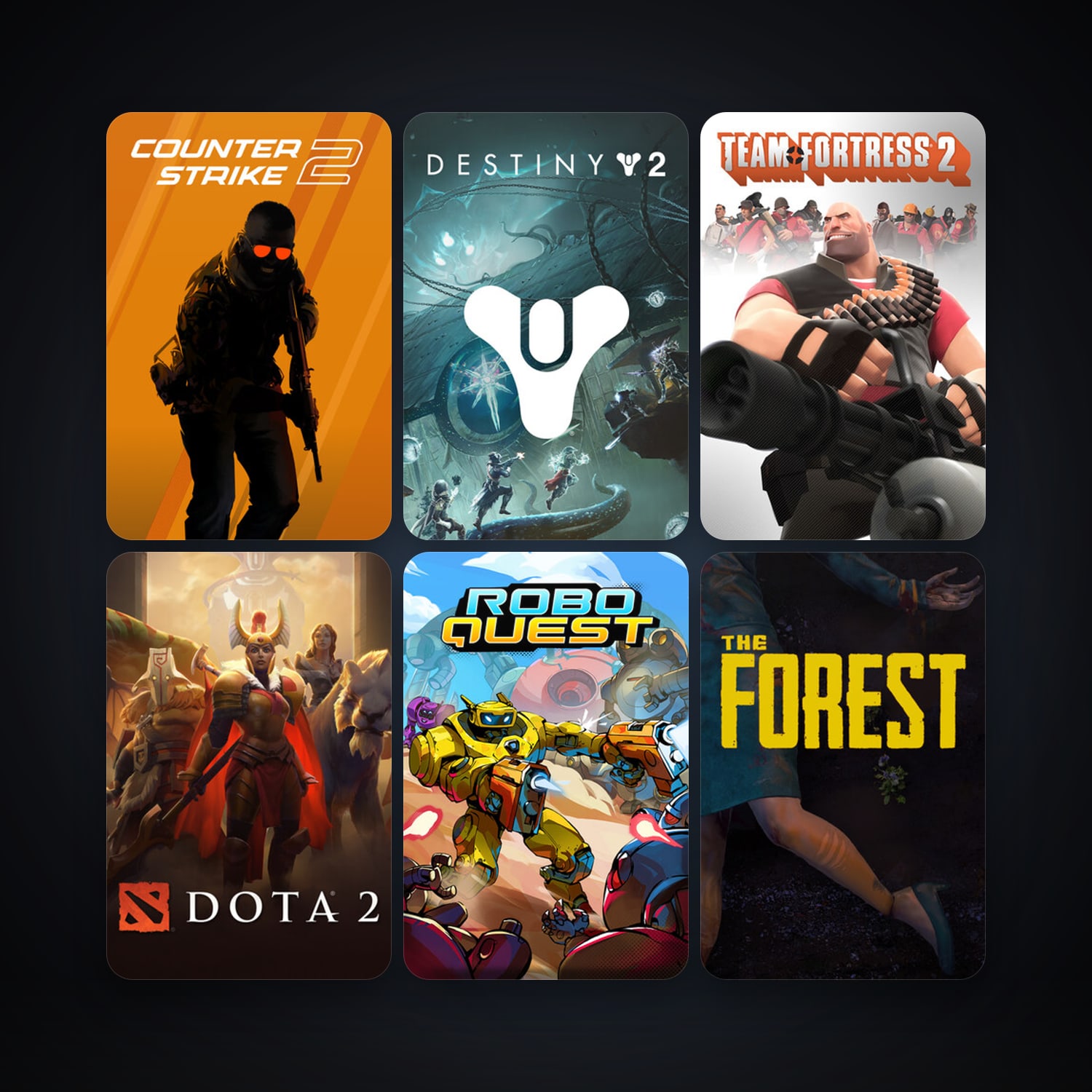 Counter-Strike + Team Fortress 2, 32 games, Steam 13, clean — HabibiAccounts