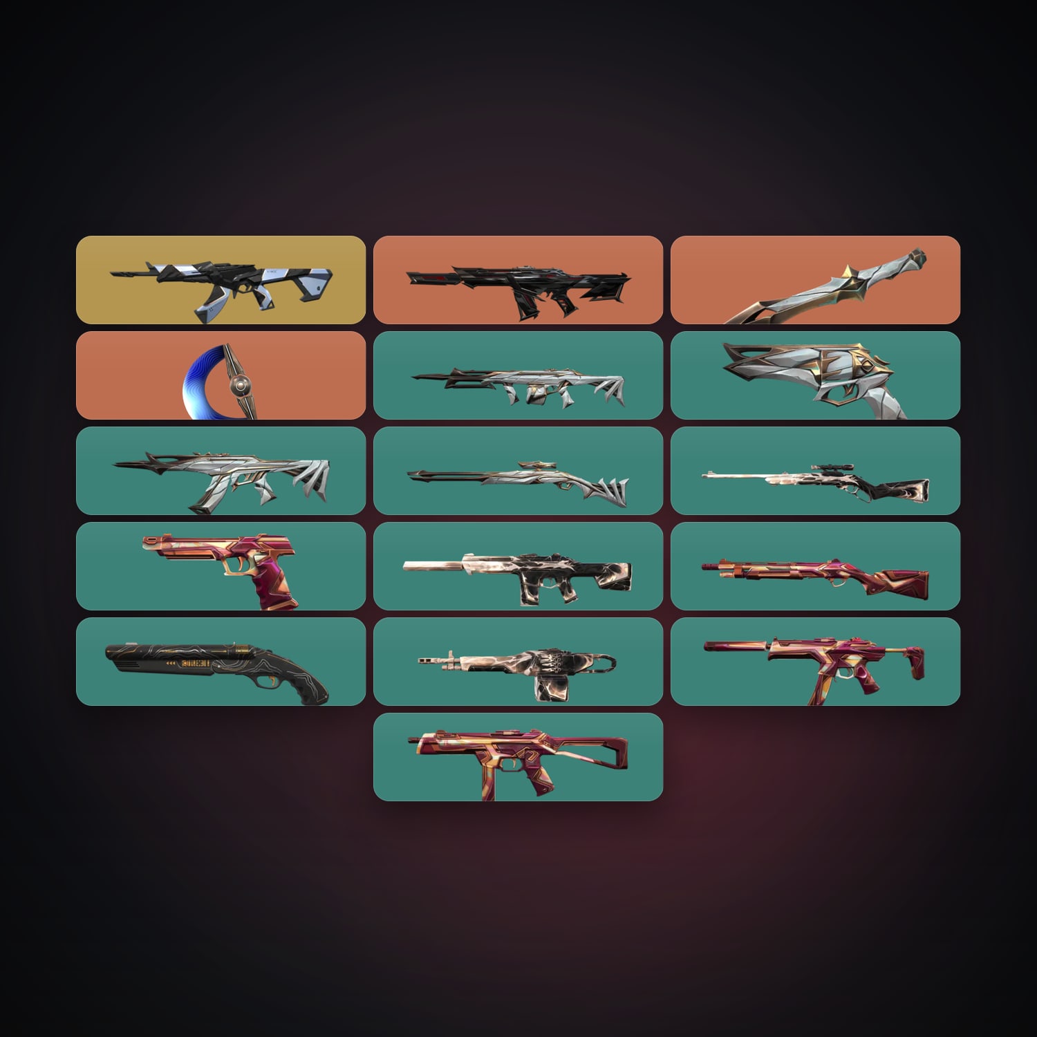 EU Gold 3 locker — 2 knives, 17 skins, lvl 59 — HabibiAccounts