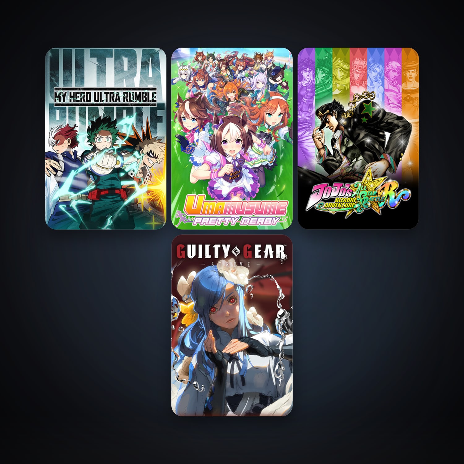 Warhammer 40,000: Gladius - Relics of War + JoJo's Bizarre Adventure: All-Star Battle R, 8 games, clean — HabibiAccounts