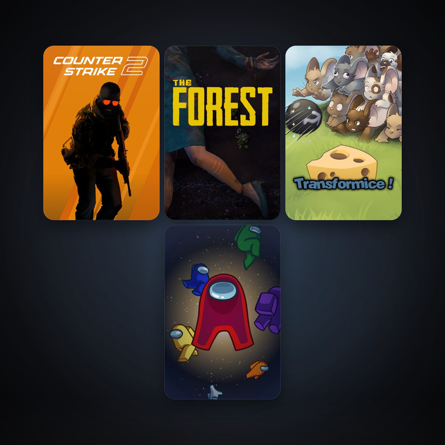 CS2 Prime + The Forest, 6 games, clean — HabibiAccounts