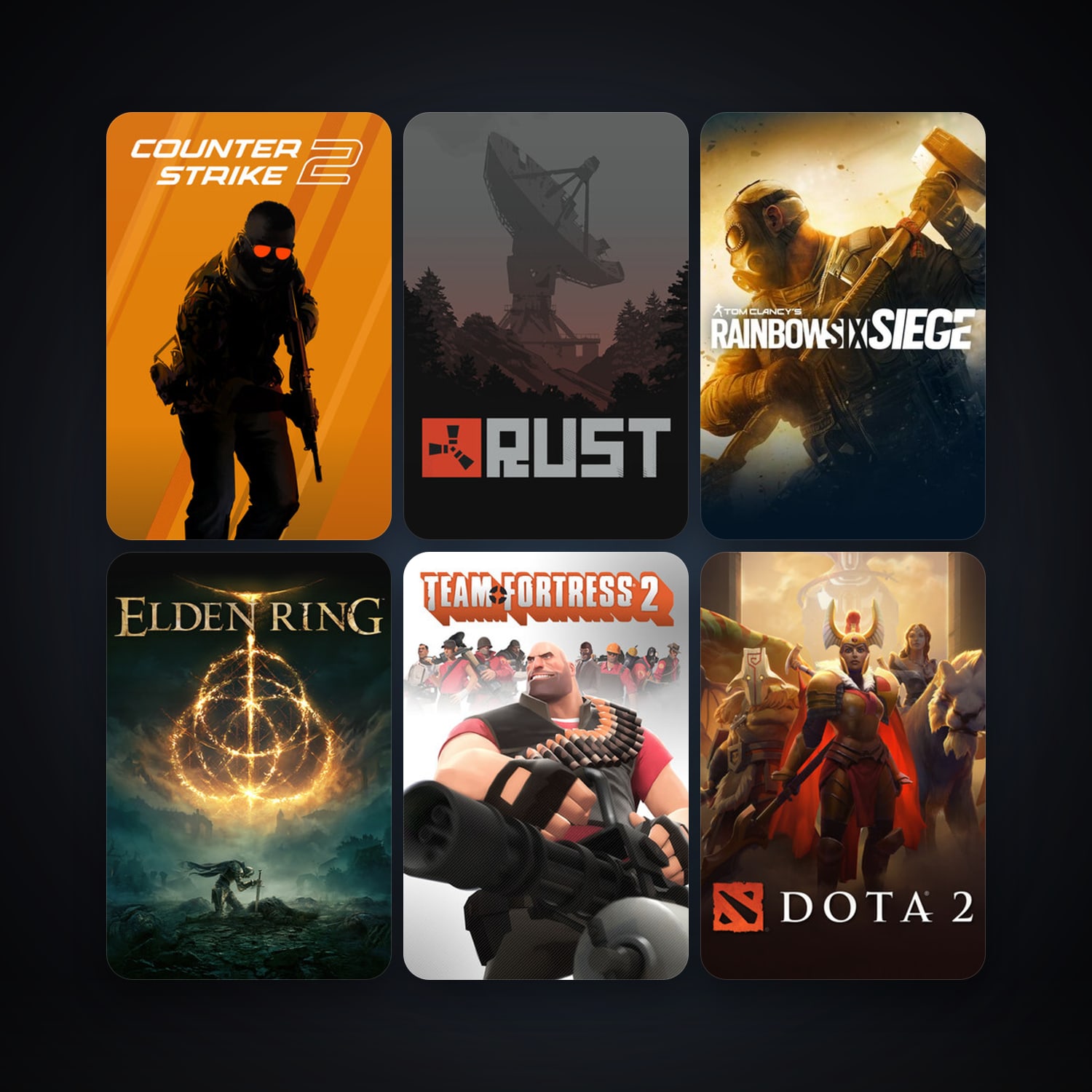 Dota 2 + CS2 Prime, 100 games, Steam 21, clean — HabibiAccounts