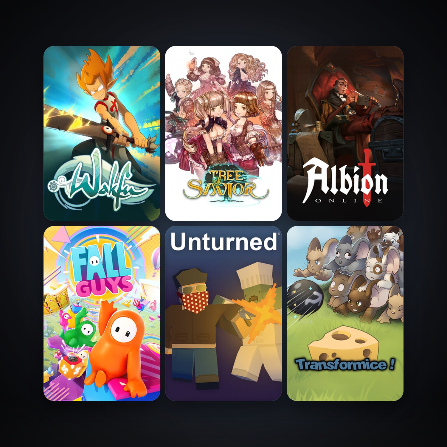 WAKFU + Path of Exile, 25 games, clean — HabibiAccounts