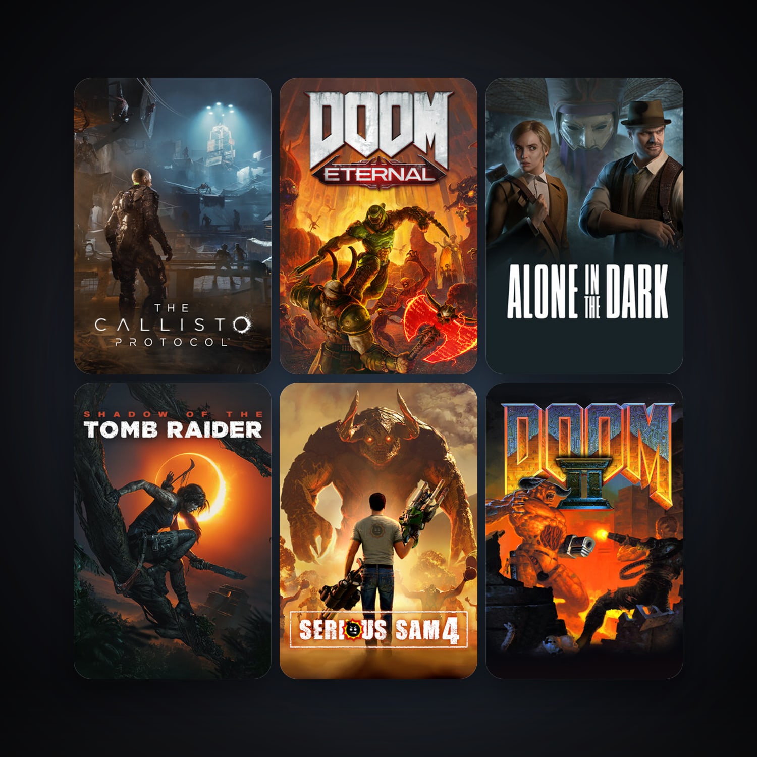Ultimate Doom + DOOM II, 11 games, clean — HabibiAccounts