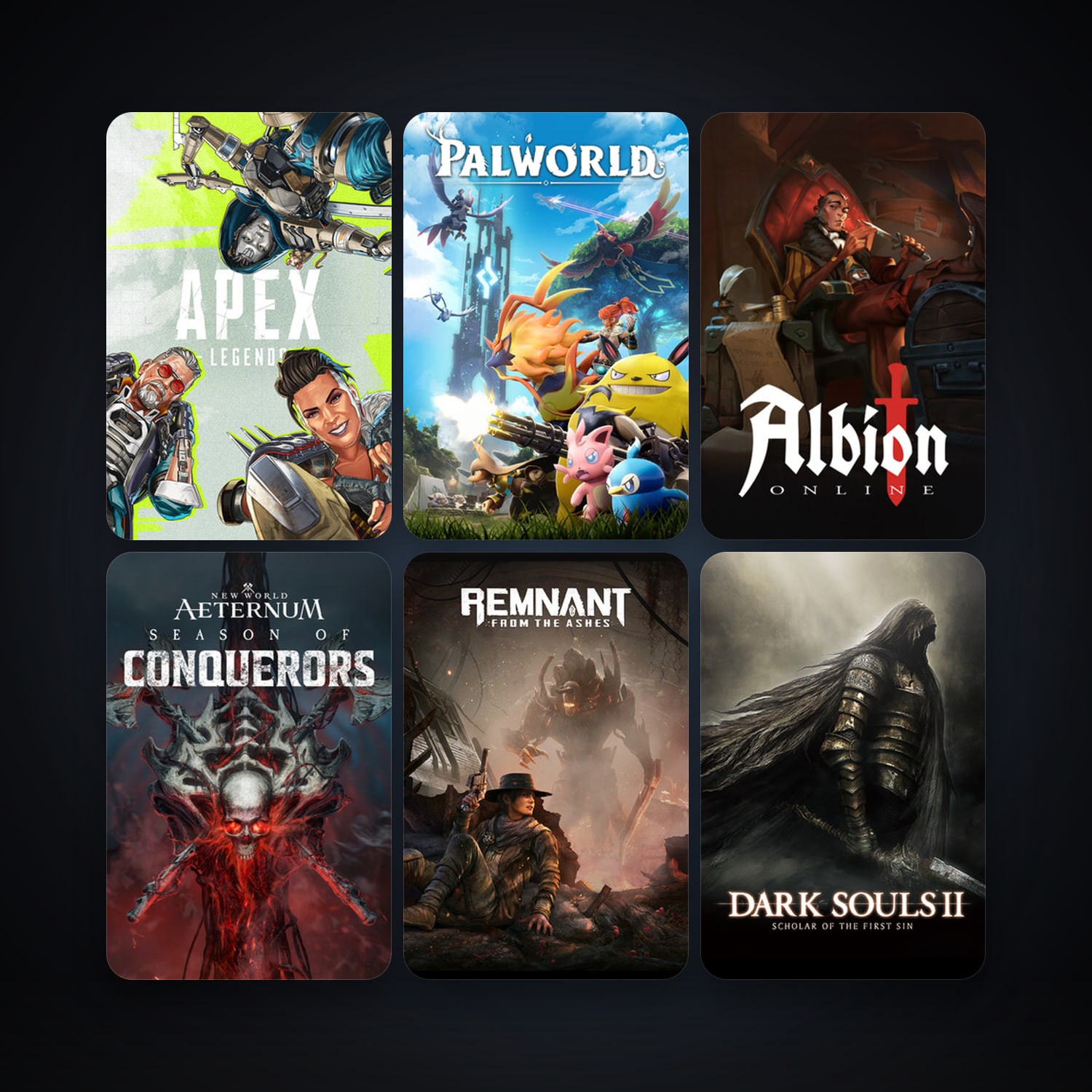 DARK SOULS II: Scholar of the First Sin + Remnant: From the Ashes, 75 games, clean — HabibiAccounts