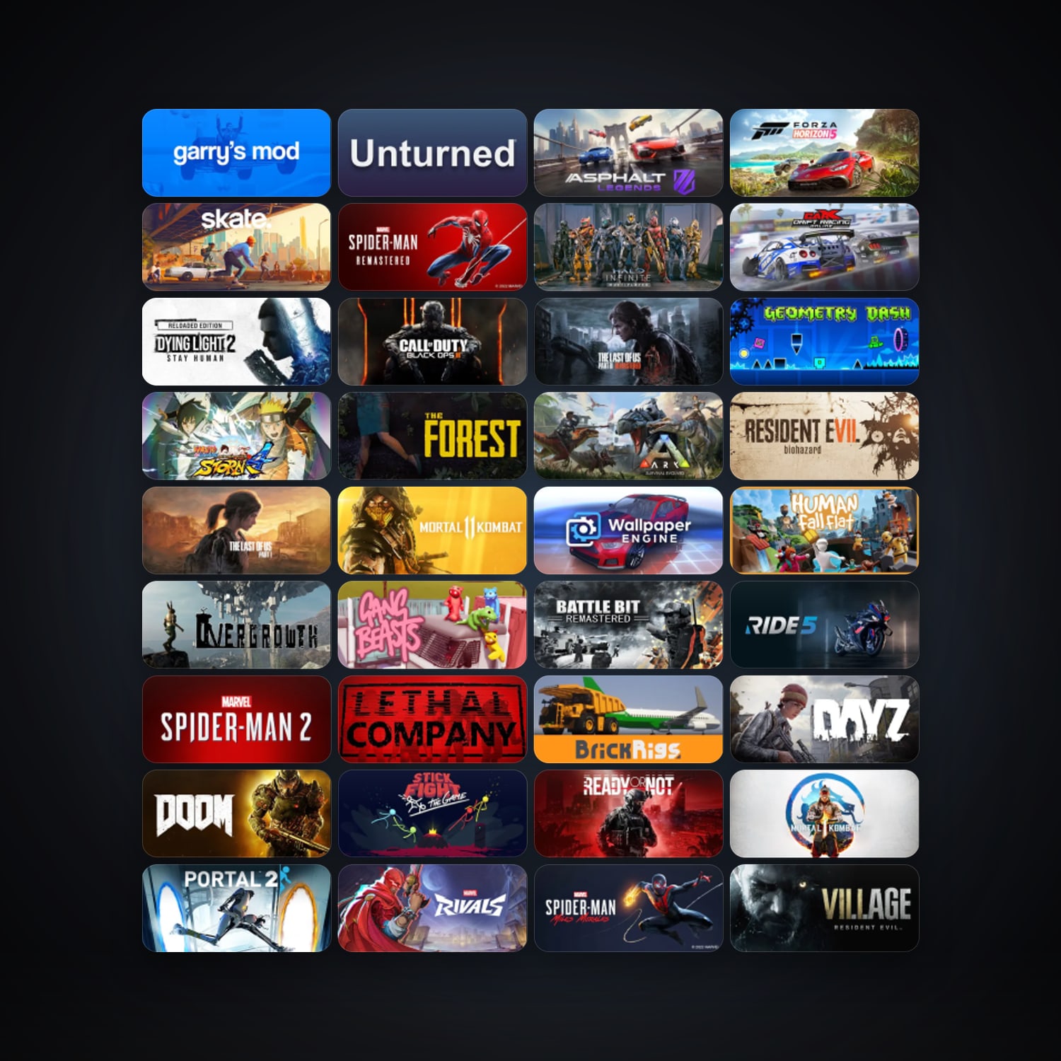 Steam 137 games, Steam 32, clean — HabibiAccounts