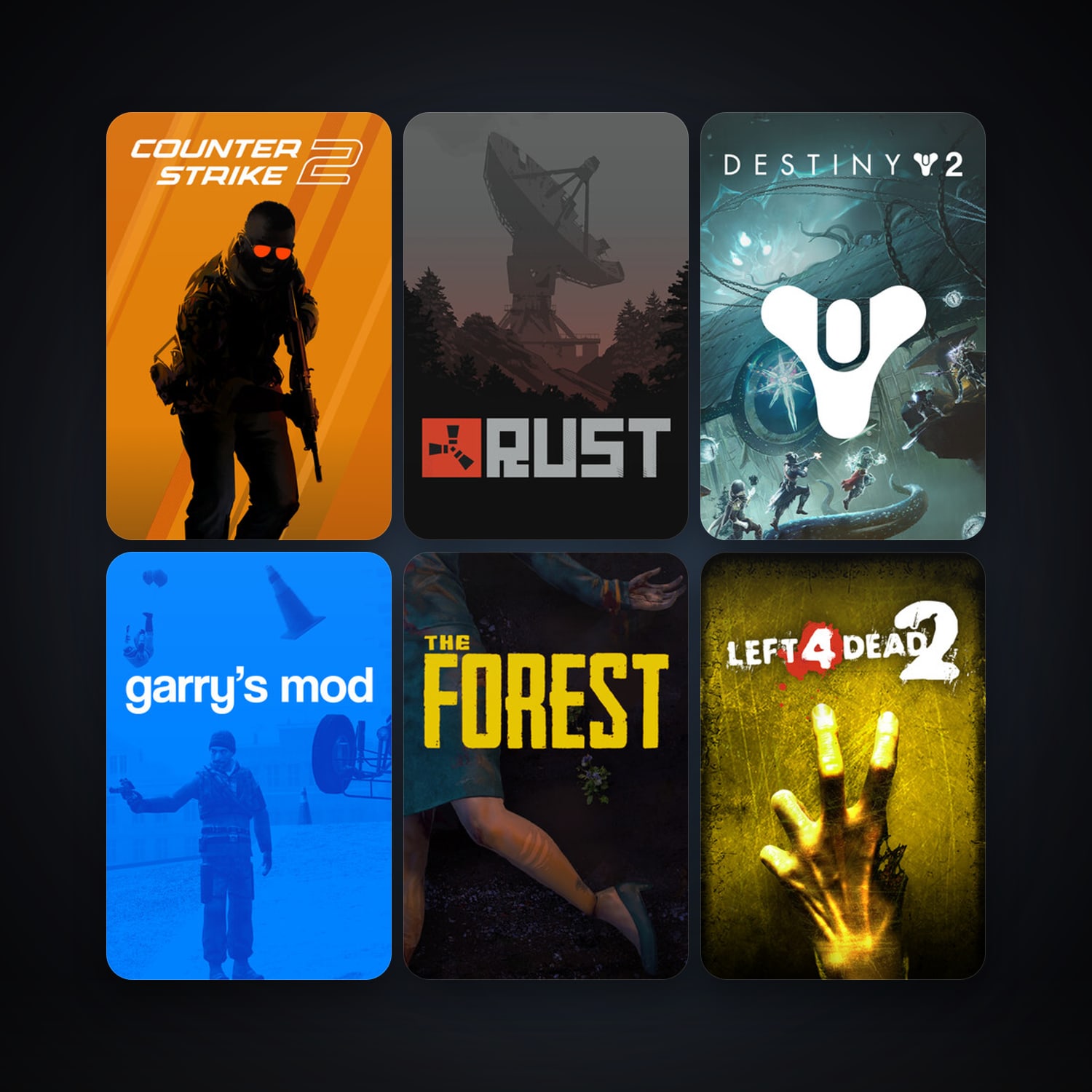 Left 4 Dead 2 + CS2 Prime, 73 games, Steam 18, clean — HabibiAccounts