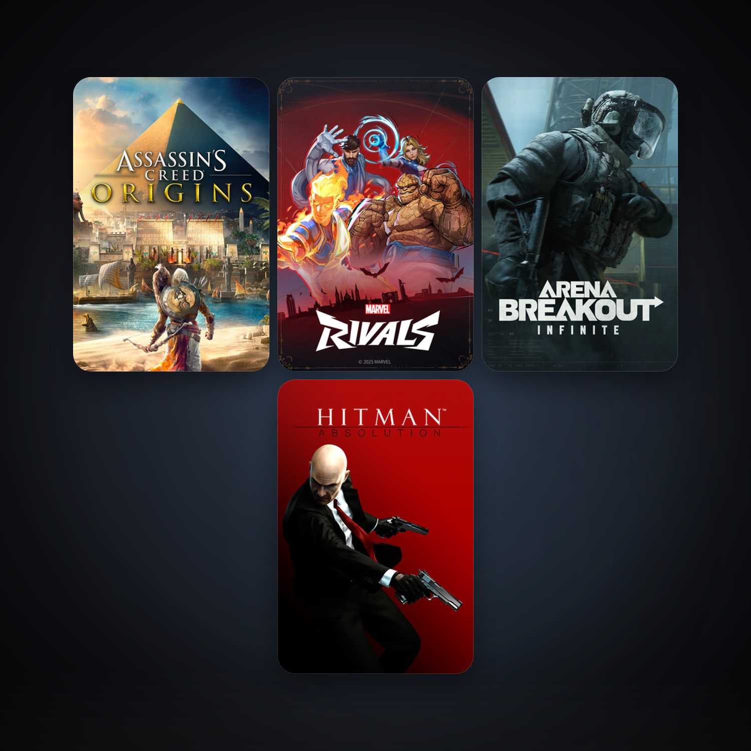 Hitman: Blood Money + Hitman: Absolution, 8 games, clean — HabibiAccounts