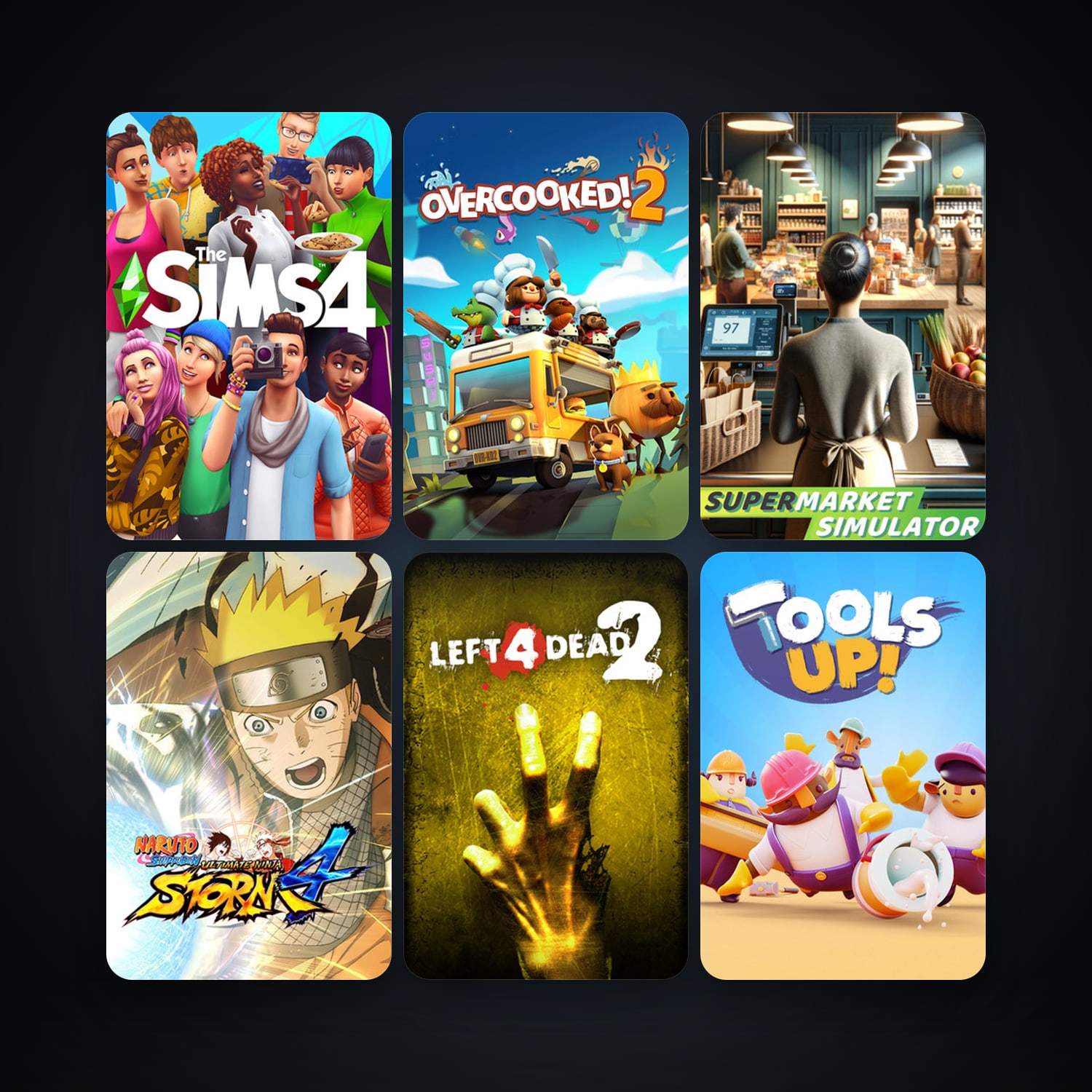 Left 4 Dead + Left 4 Dead 2, 35 games, clean — HabibiAccounts