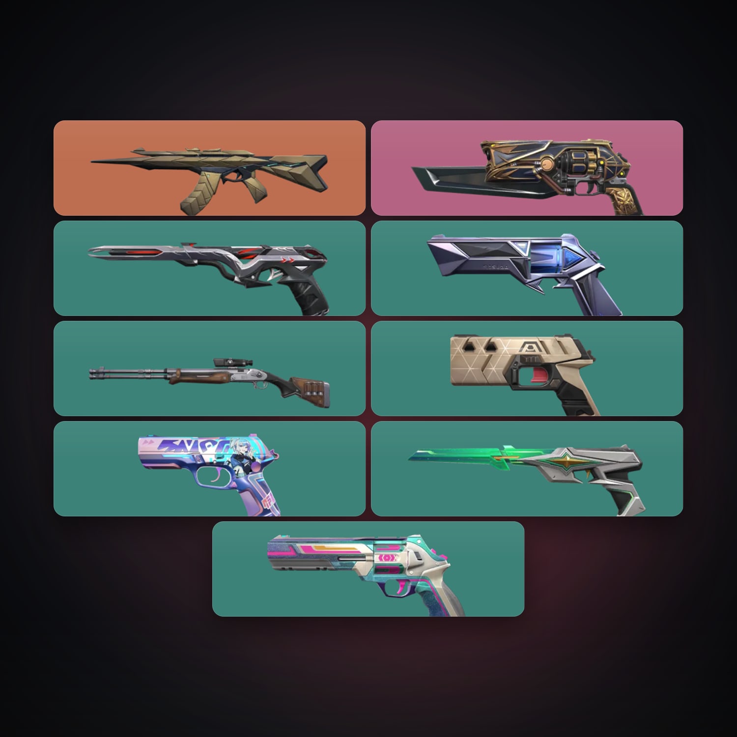EU Silver 3 locker — 10 skins, lvl 140 — HabibiAccounts
