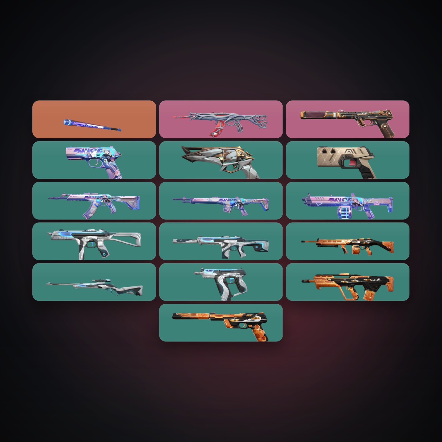 EU Plat 2 locker — 1 knives, 18 skins, lvl 136 — HabibiAccounts
