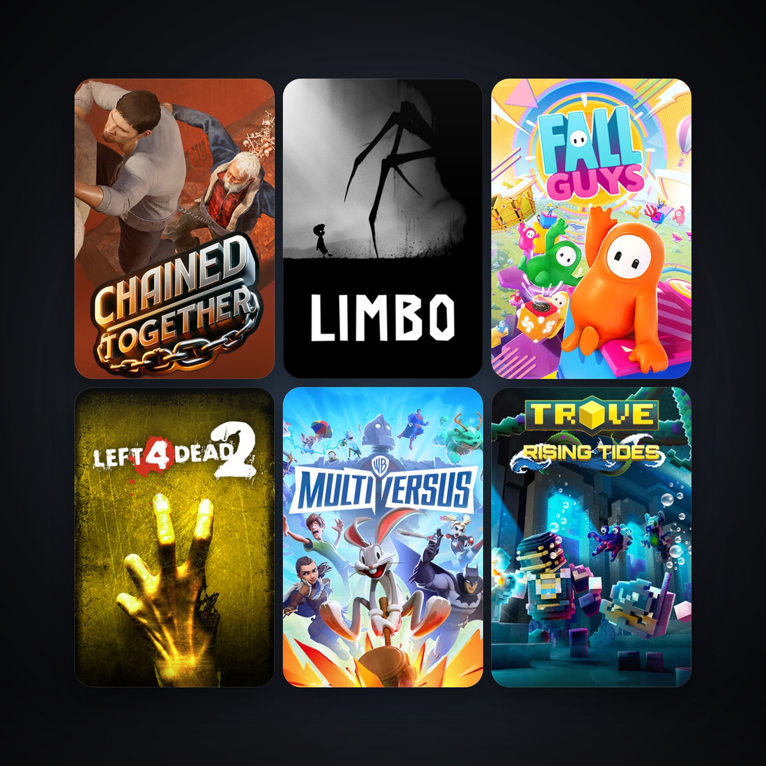 Left 4 Dead 2 + LIMBO, 16 games, clean — HabibiAccounts