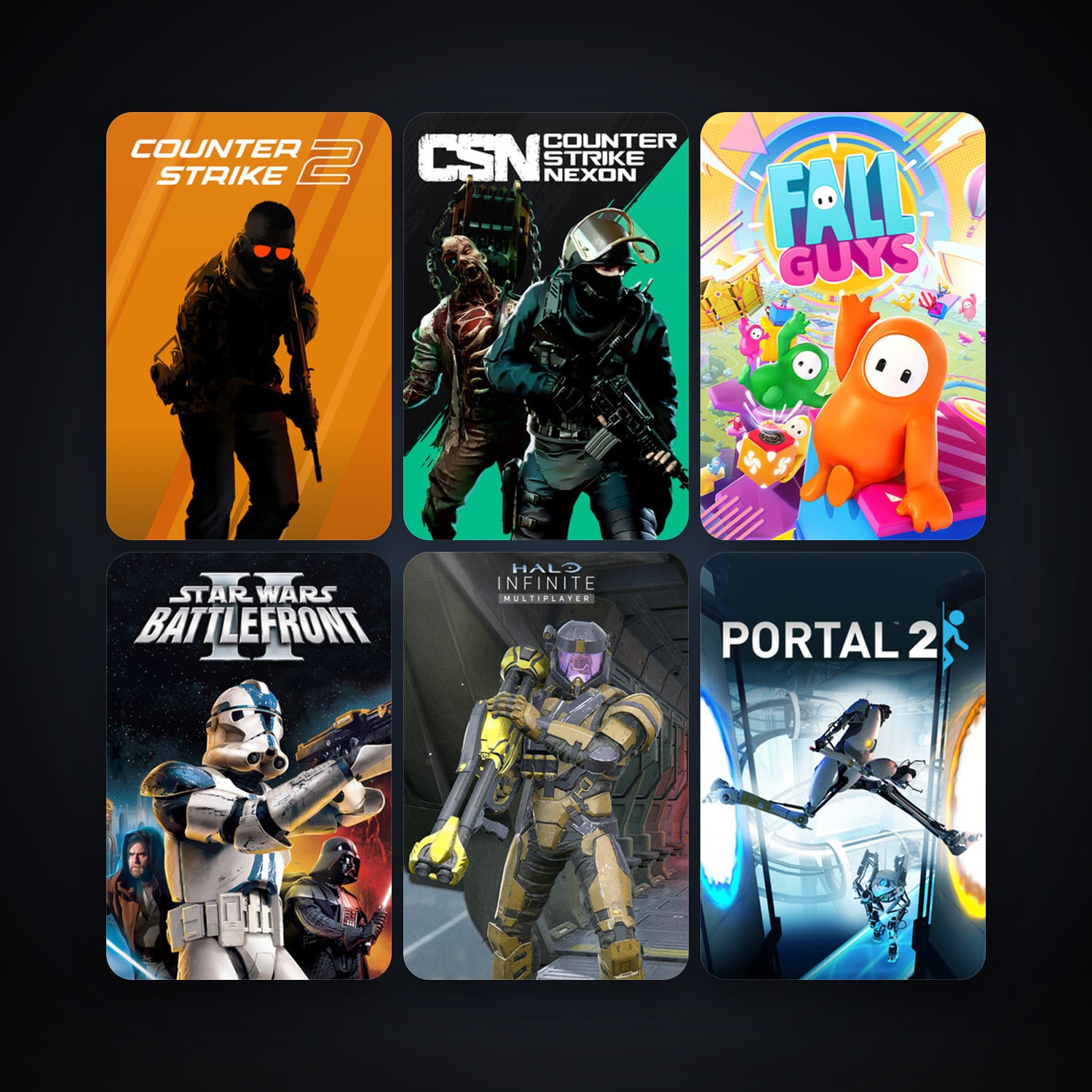 Portal + Portal 2, 26 games, clean — HabibiAccounts