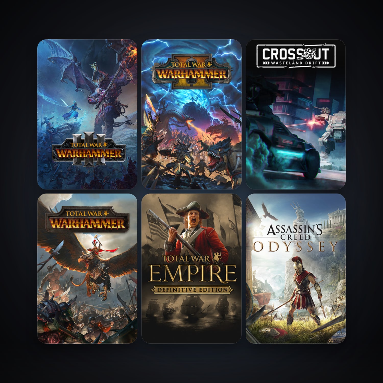 Empire: Total War + Resident Evil 6, 37 games, Steam 10, clean — HabibiAccounts