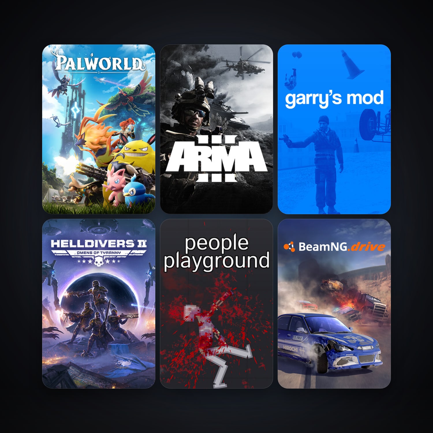 Garry's Mod + Arma 3, 111 games, clean — HabibiAccounts