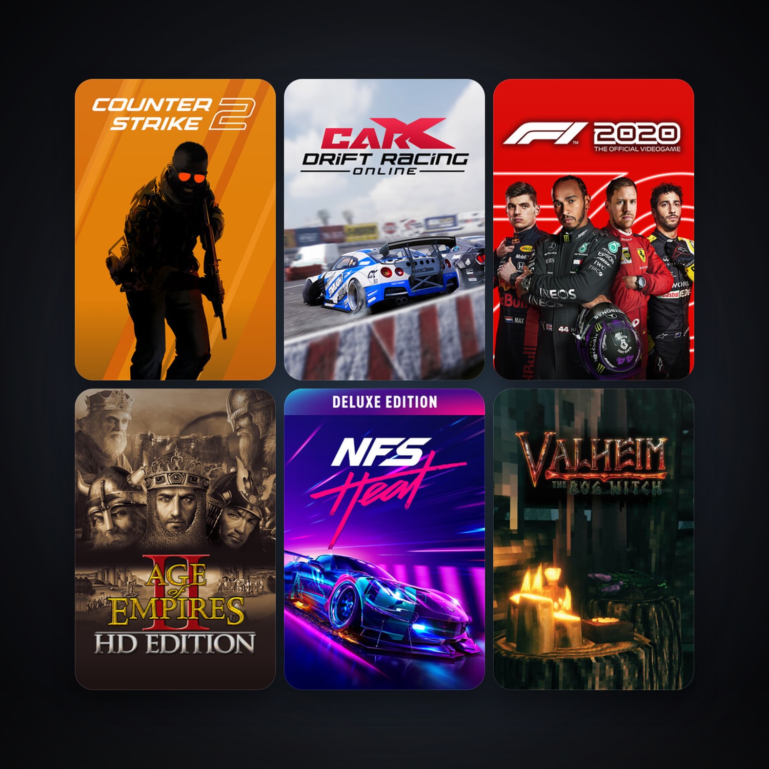 CS2 Prime + Age of Empires II, 23 games, Steam 10, clean — HabibiAccounts