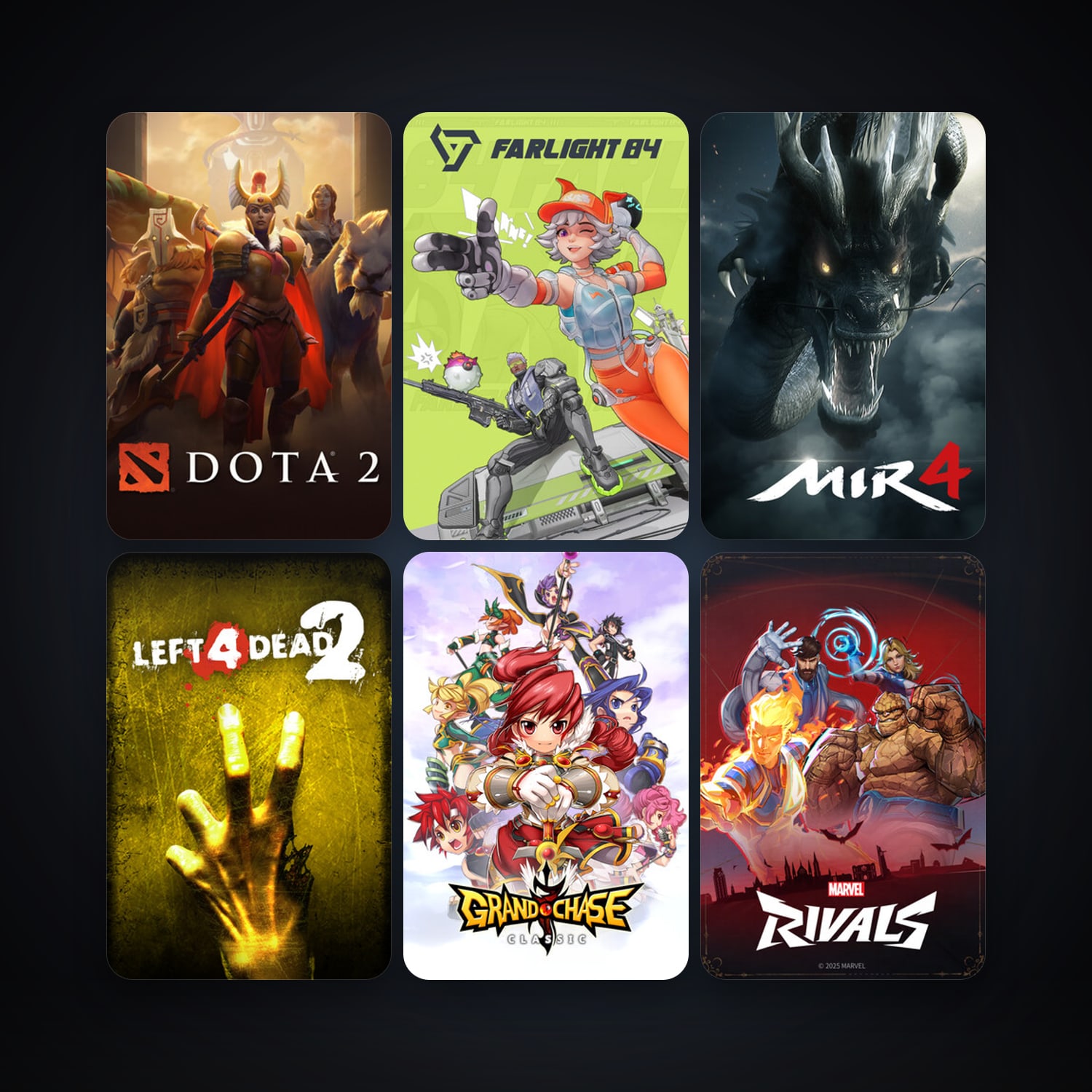 Left 4 Dead 2 + Dota 2, 14 games, clean — HabibiAccounts