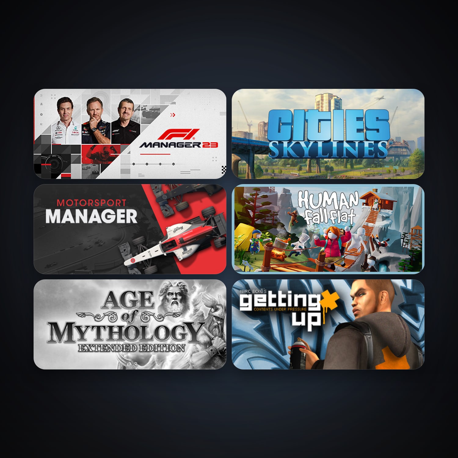 Cities: Skylines + Marc Eckō's Getting Up: Contents Under Pressure, 10 games, clean — HabibiAccounts