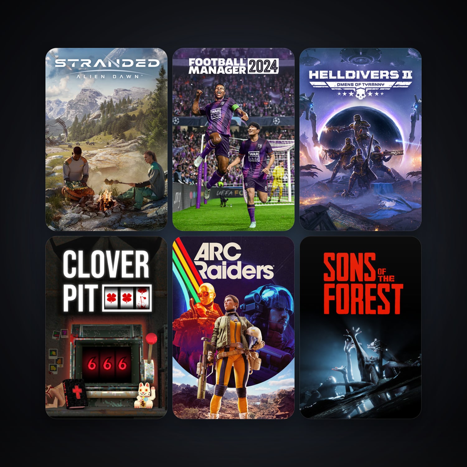 HELLDIVERS 2 + Halo: The Master Chief Collection, 59 games, clean — HabibiAccounts