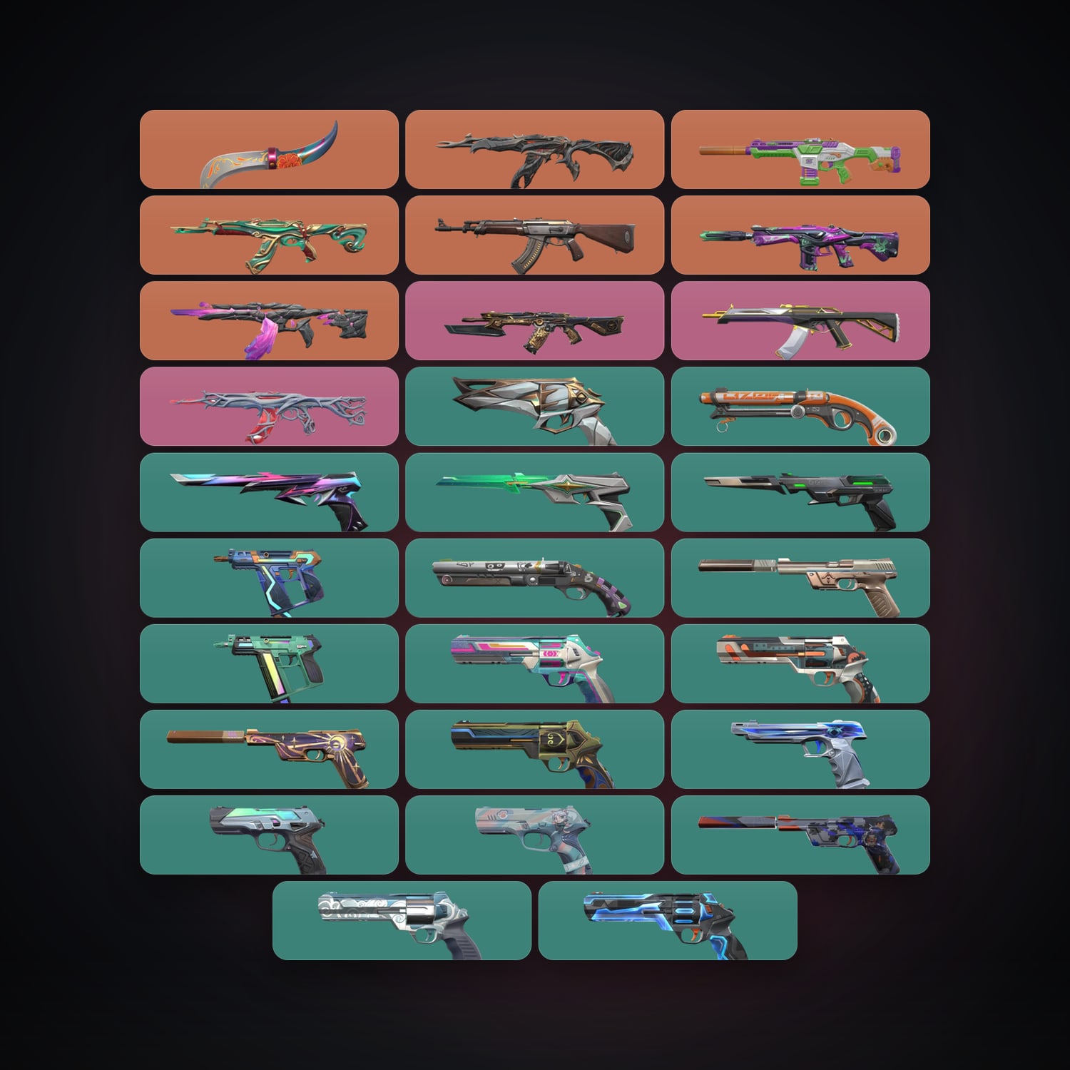 AP Diamond 1 locker — 1 knives, 29 skins, lvl 381 — HabibiAccounts