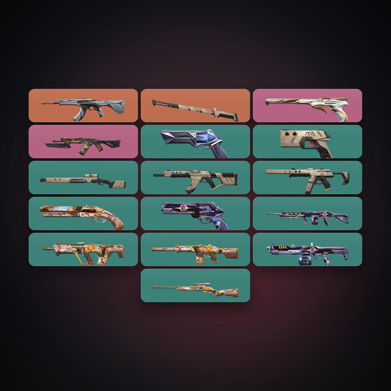EU Gold 1 locker — 1 knives, 17 skins, lvl 60 — HabibiAccounts