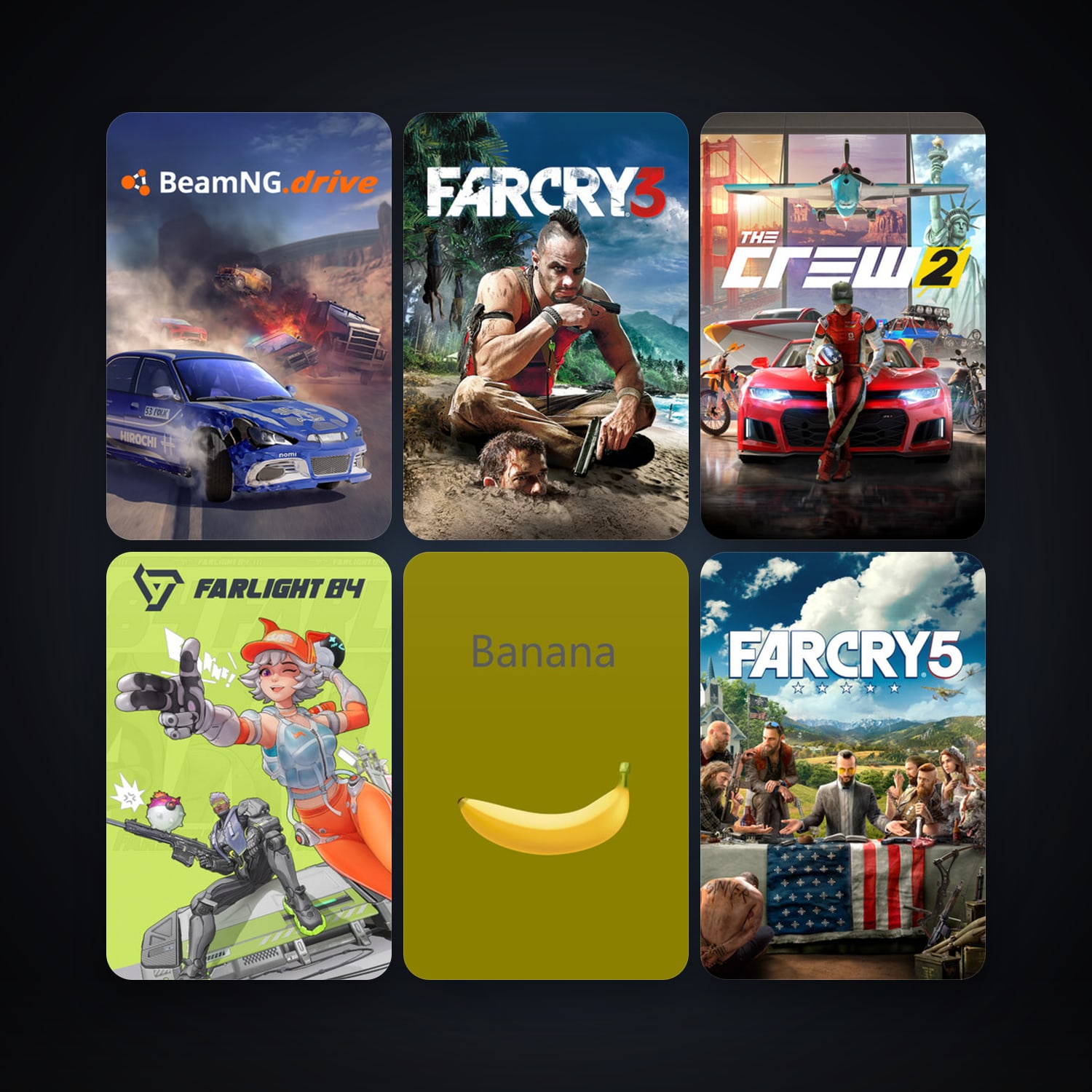 Far Cry 3 + BeamNG.drive, 12 games, clean — HabibiAccounts