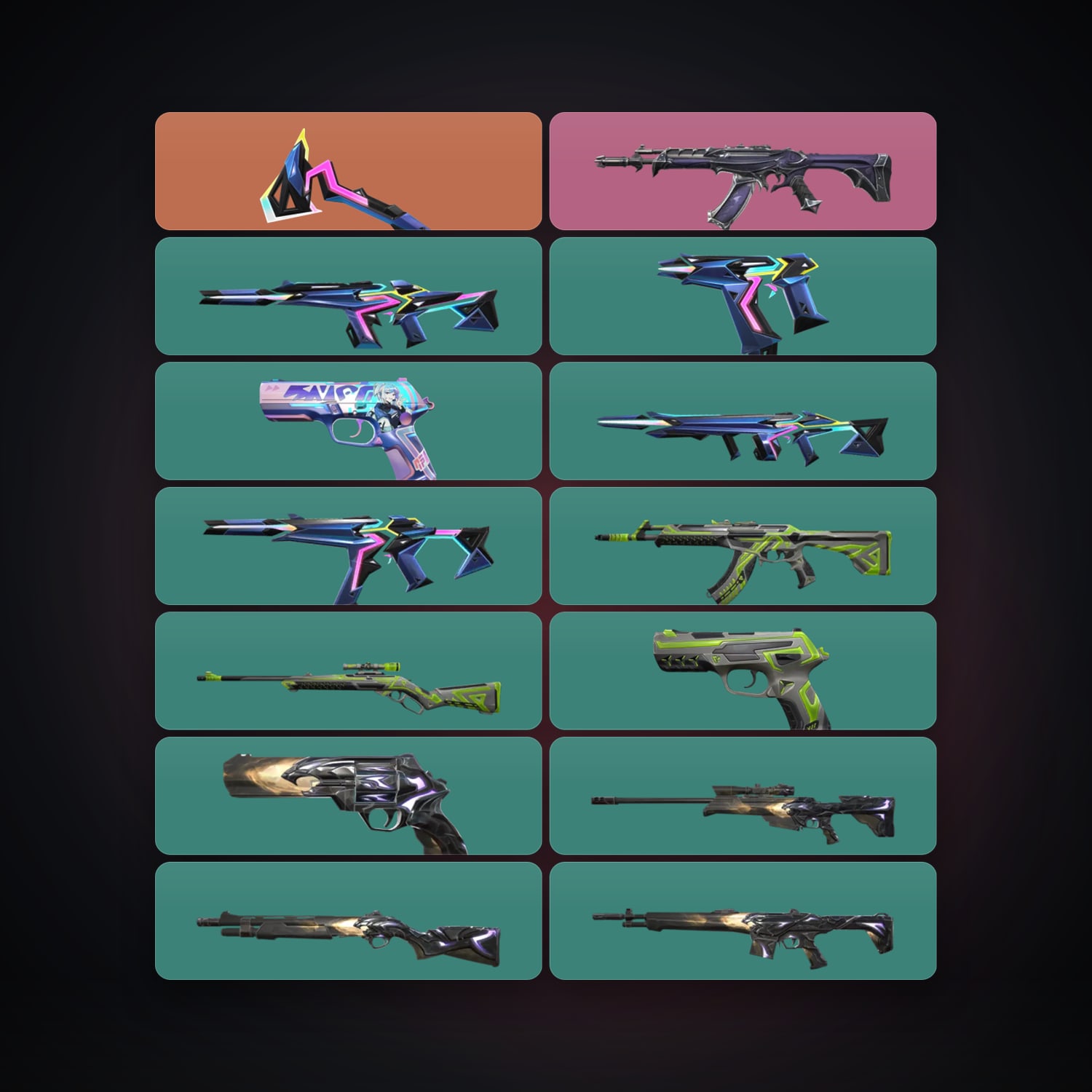 EU Silver 1 locker — 1 knives, 14 skins, lvl 85 — HabibiAccounts