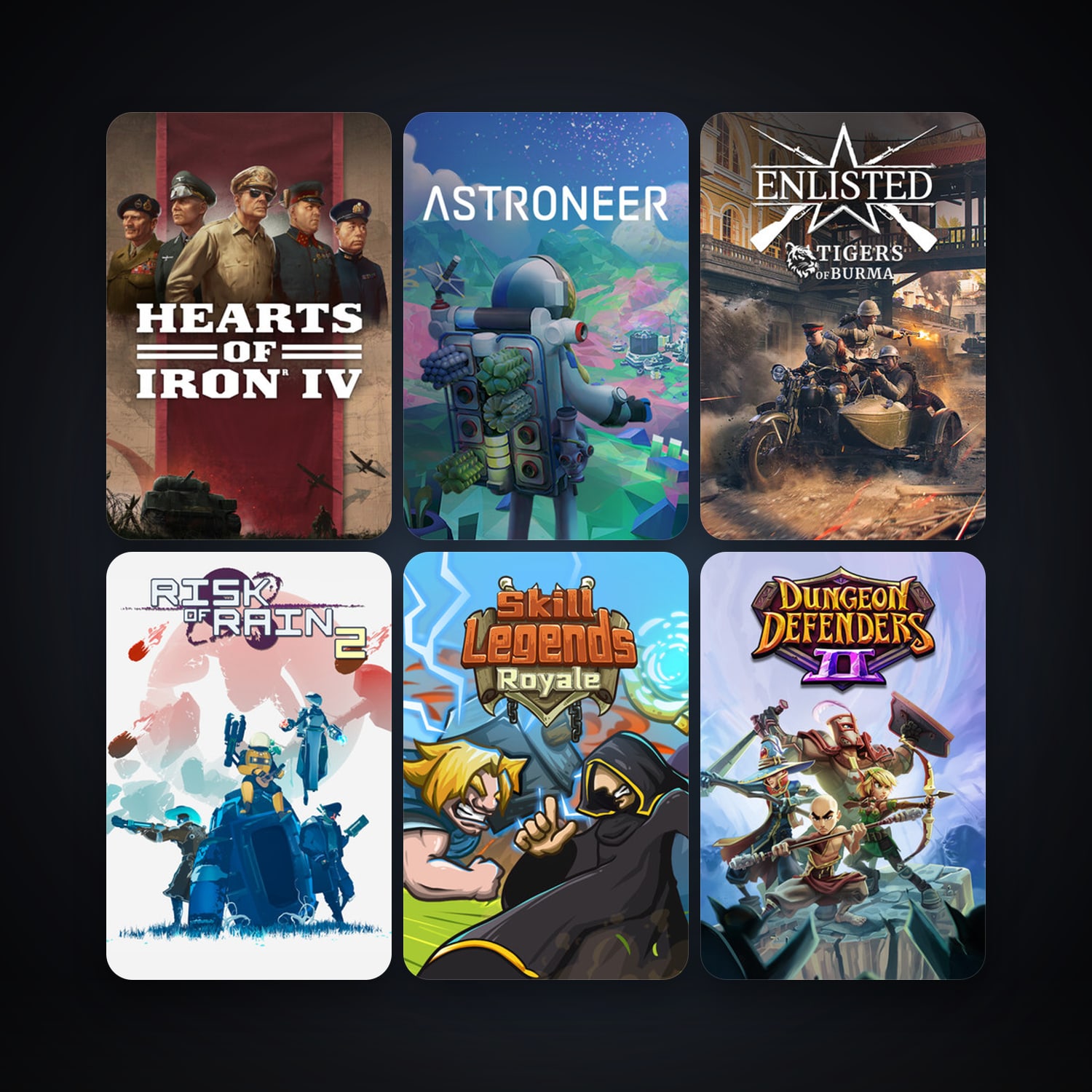 Terraria + Dungeon Defenders II, 104 games, Steam 11, clean — HabibiAccounts